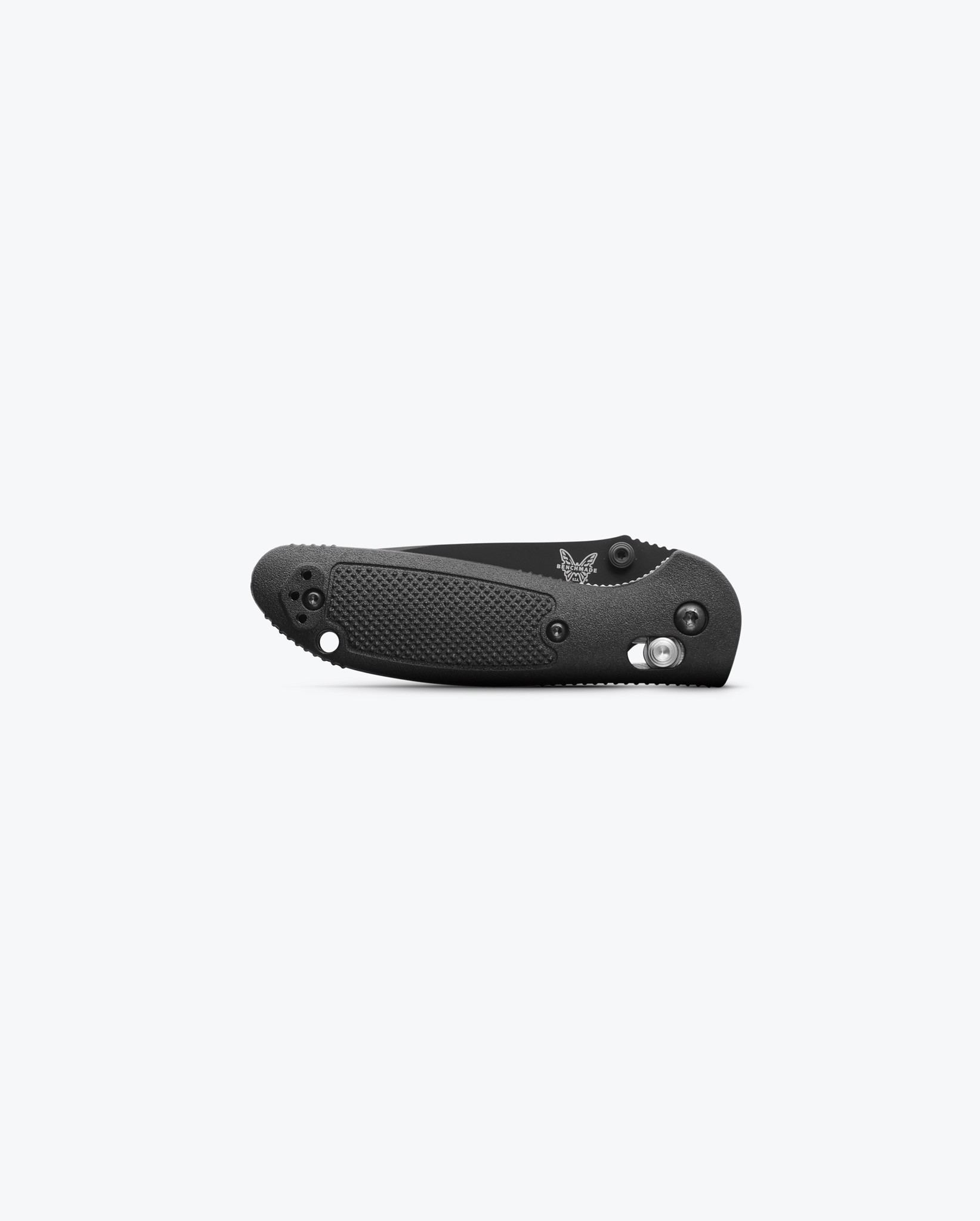 Benchmade Mini Griptilian® Black Grivory® Serrated Drop Point Black Çakı