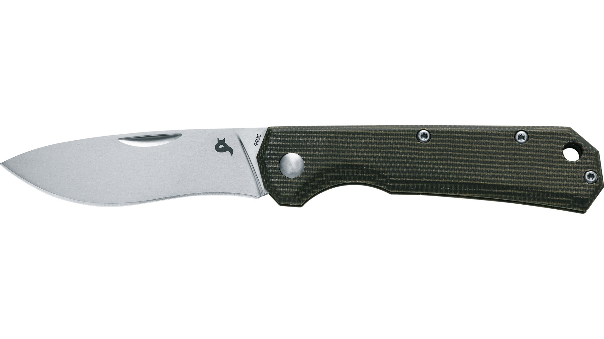 Black Fox Ciol OD Green Canvas 440C Çakı