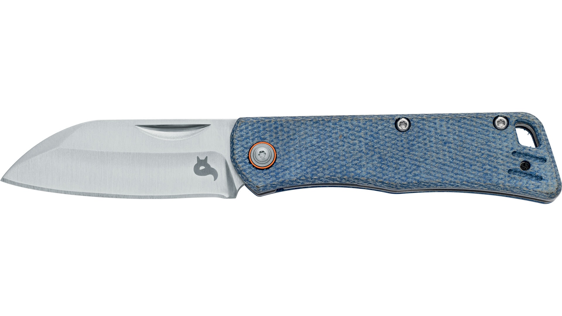Black Fox Teeny Blue Micarta Satin D2 Çakı