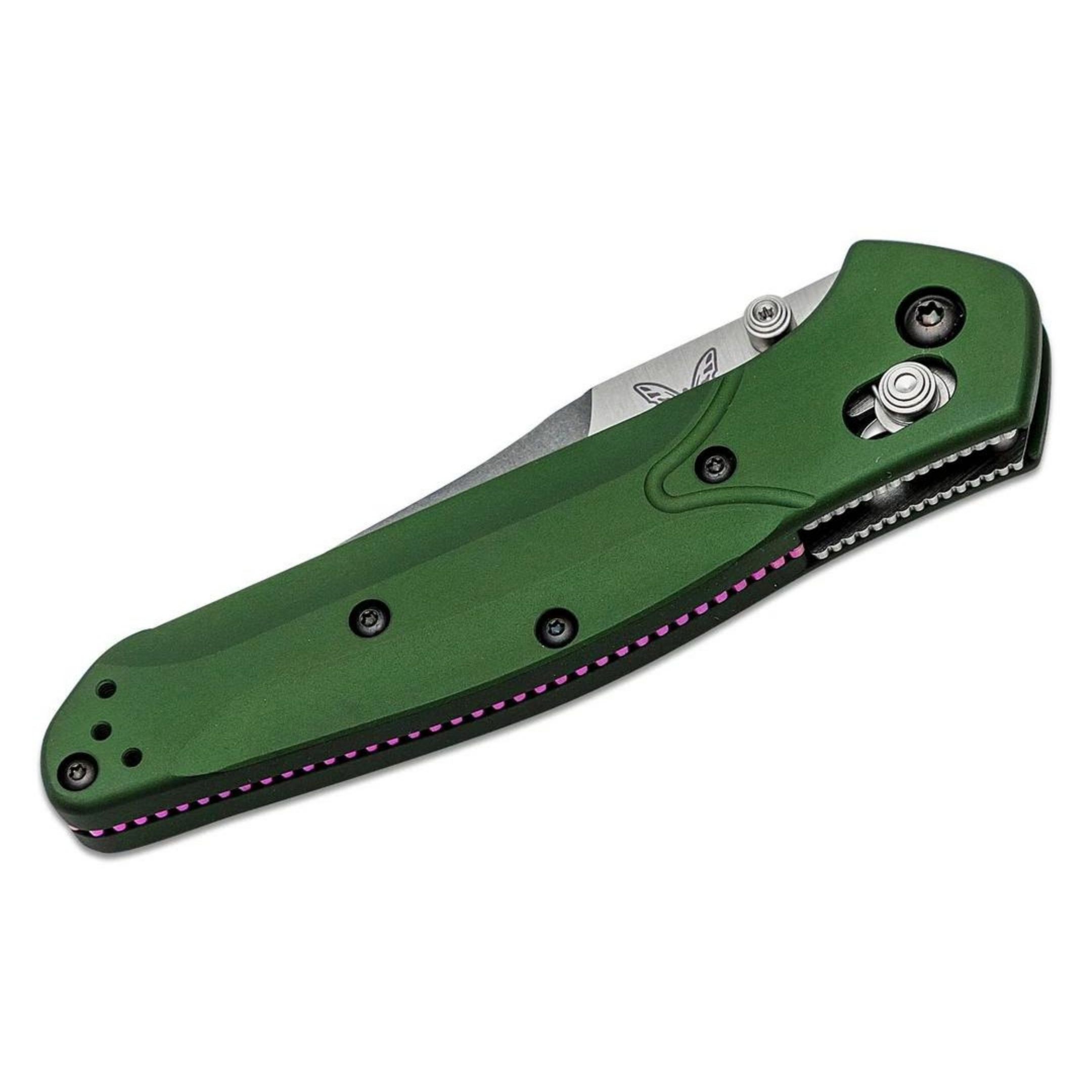 Benchmade Osborne Reverse Tanto Green Aluminium Çakı
