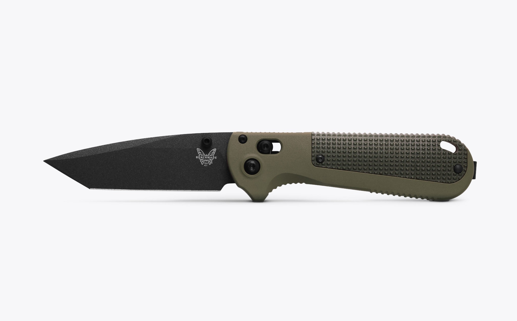 Benchmade Redoubt® Tanto Ranger Green & Forest Grivory® Cobalt Black Cerakote CPM-D2 Çakı