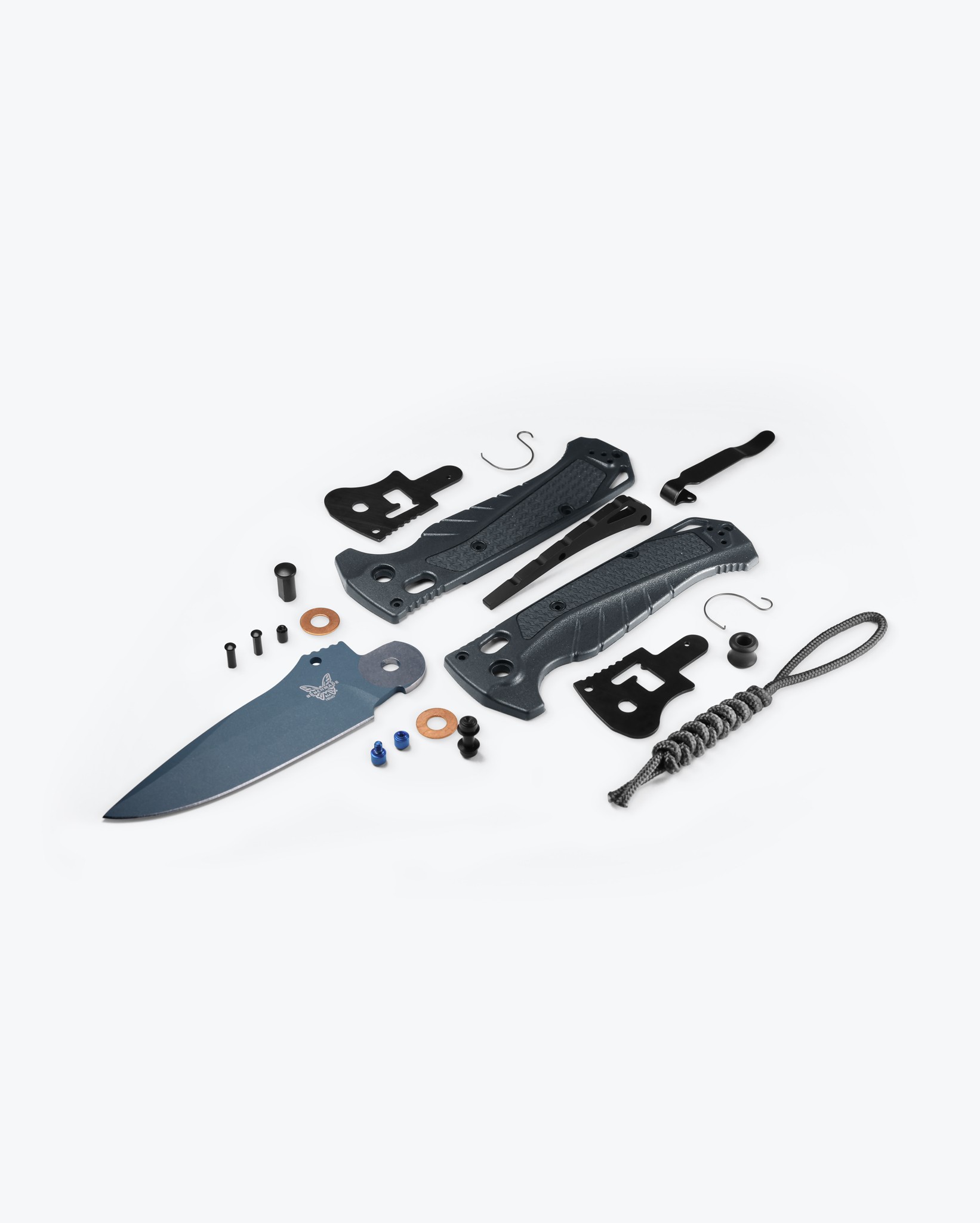 Benchmade Adira™ Tempest Gray Grivory® Magnacut Cerakote ‘‘Dark Water’’ Çakı