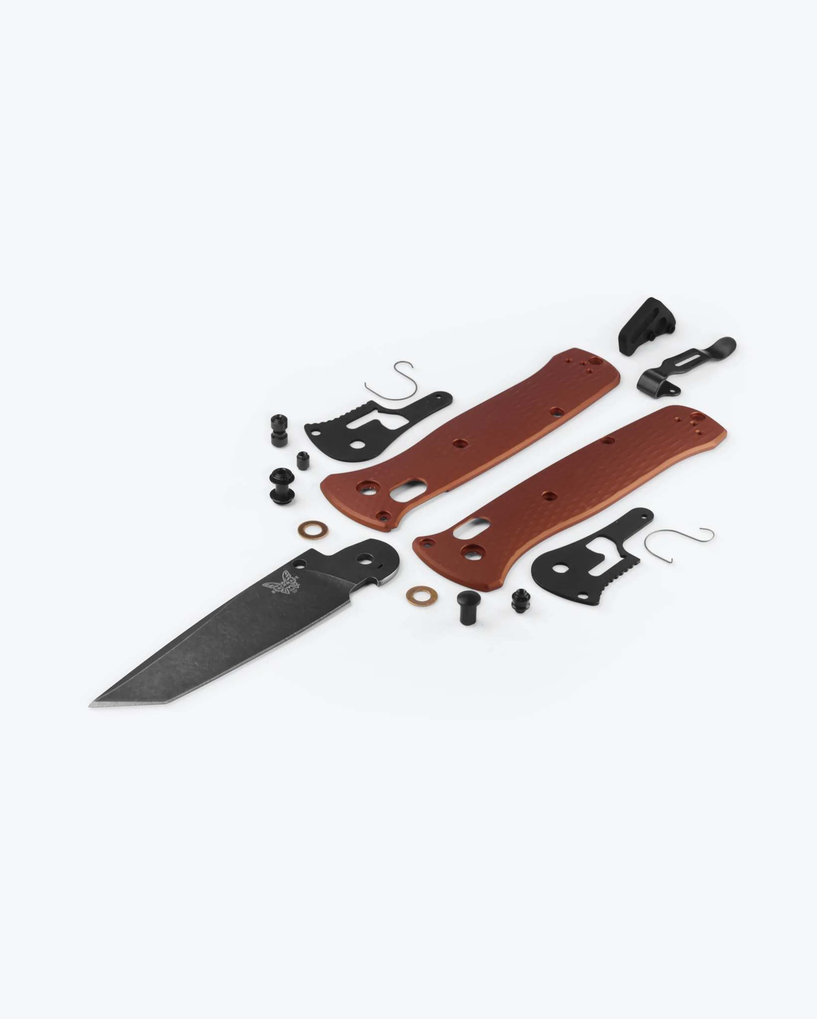 Benchmade Bailout® Burnt Copper Aluminium Tanto Battlewash Magnacut Çakı
