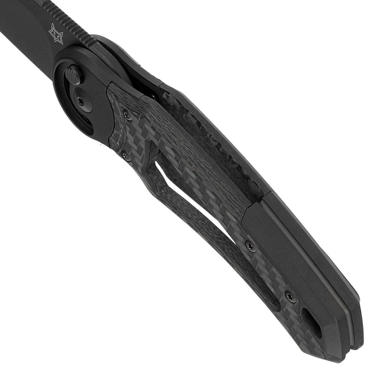 Fox Knives Metamorphosis A4 M390 Carbon Fiber + Titanium Bolster Çakı