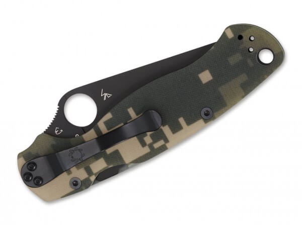 Spyderco Para Military® 2 G-10 Camo/Black Blade Çakı