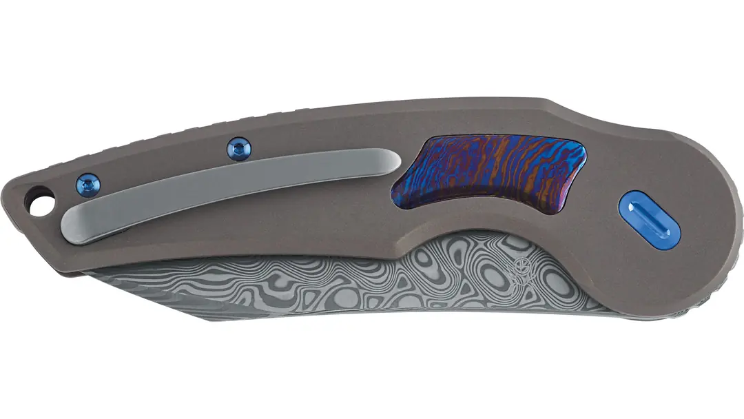 Fox Knives Jupiter Damasteel DS93X Titanium + Timascus Çakı