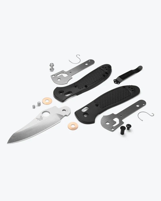 Benchmade Griptilian® Black Grivory® Sheepsfoot Çakı