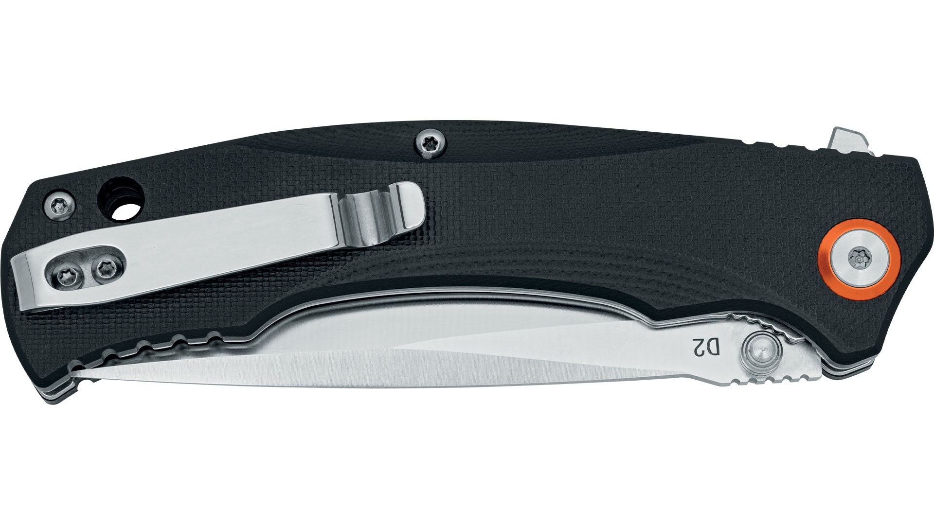 Black Fox Spectrum Black G10 Satin D2 Çakı