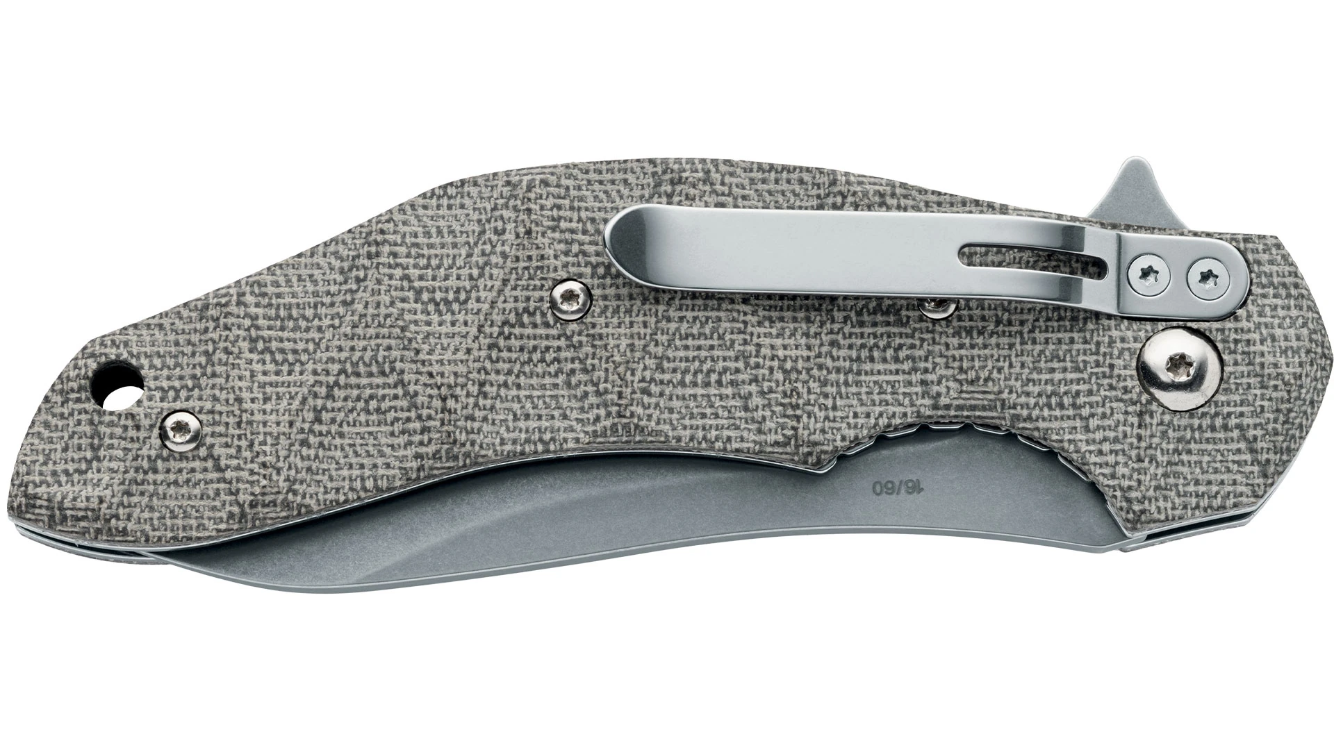 Fox Knives Anso Flipper OD Green Micarta Çakı