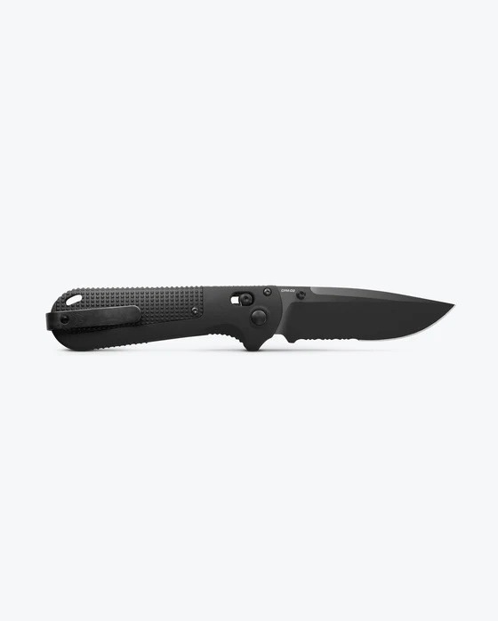 Benchmade Redoubt® Drop Point All Black Serrated CPM-D2 Çakı