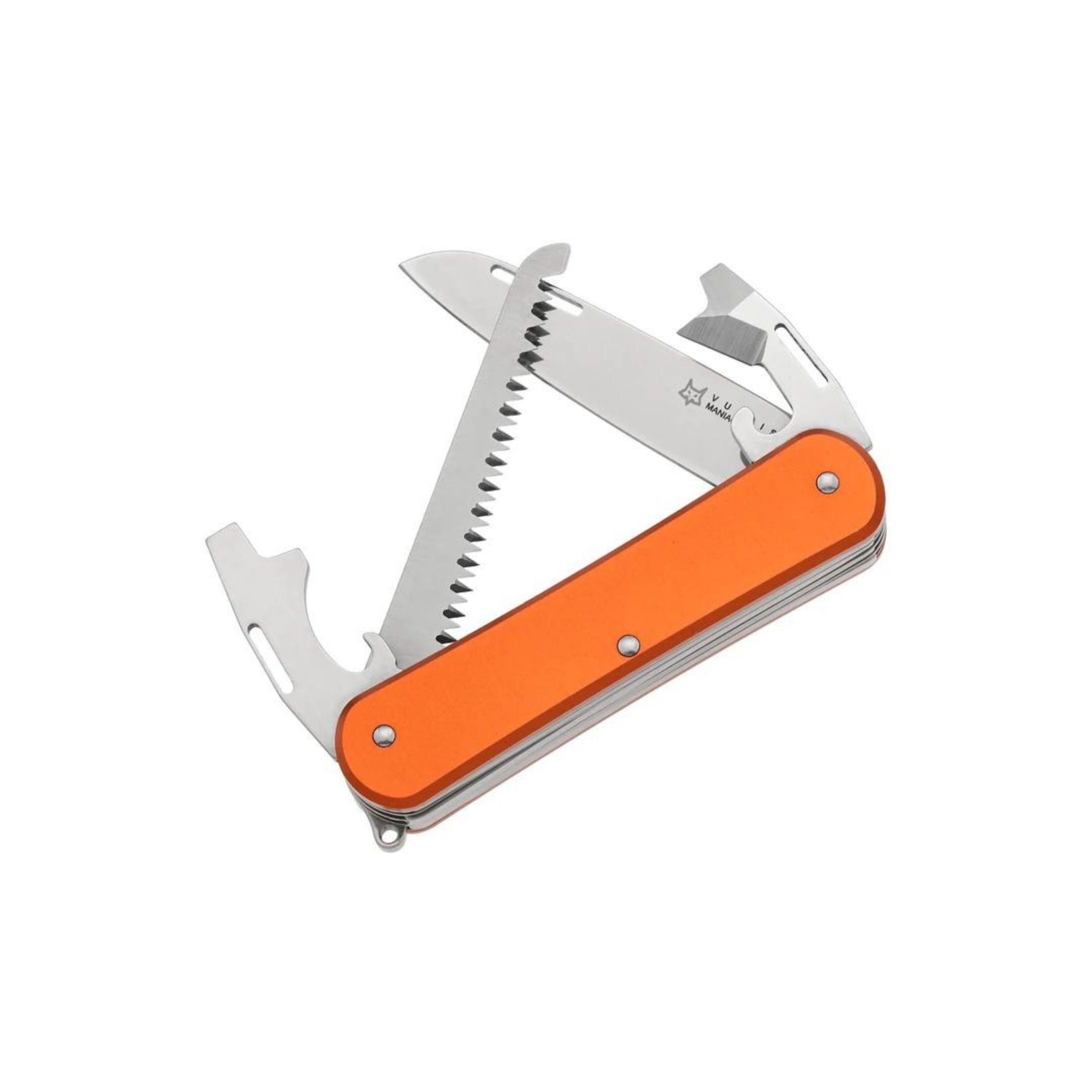 Fox Knives Vulpis 130-S4 Orange Aluminium Çakı