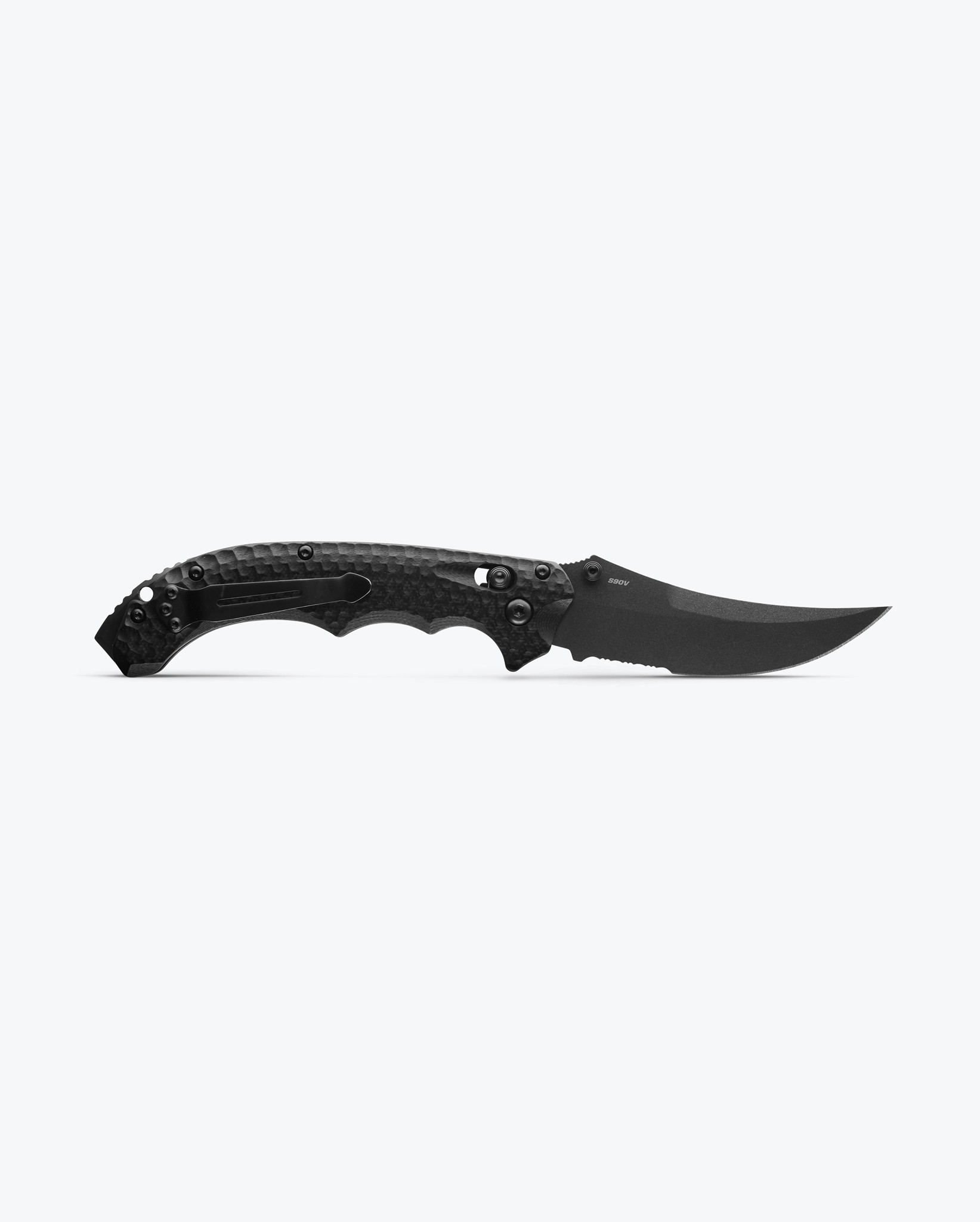 Benchmade Mini Bedlam® Black G10 Serrated Cerakote® CPM-S90V Çakı