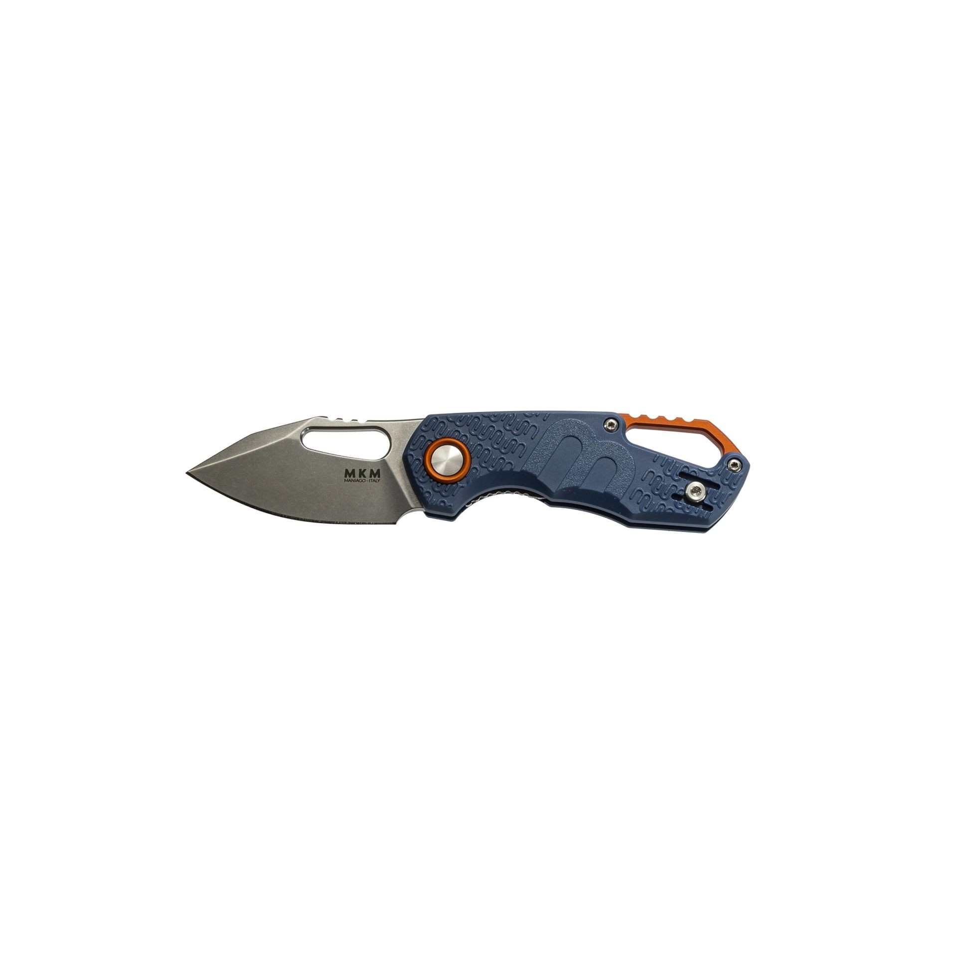 MKM Isonzo Clip Point N690 Blue FRN Çakı