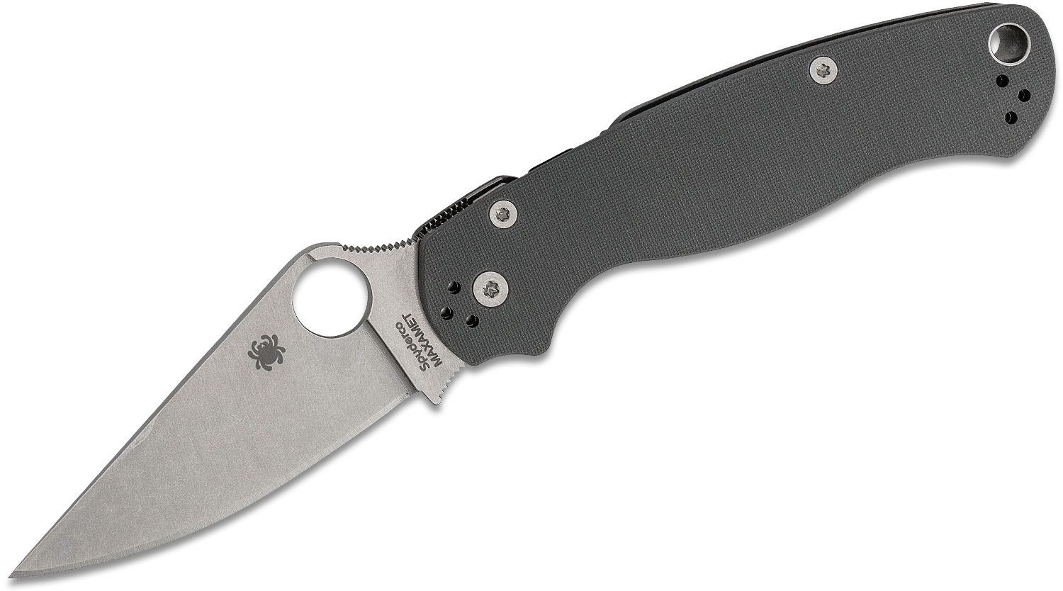 Spyderco Para Military® 2 G-10 Dark Gray Maxamet Çakı