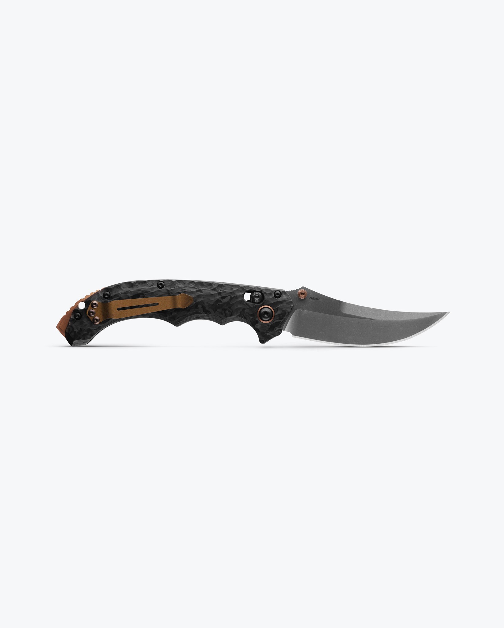 Benchmade Mini Bedlam® Carbon Fiber Dark Copper Satin CPM-S90V Çakı