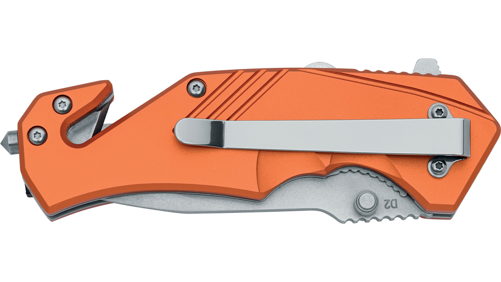 Black Fox Demand Orange Aluminium Satin D2 Çakı