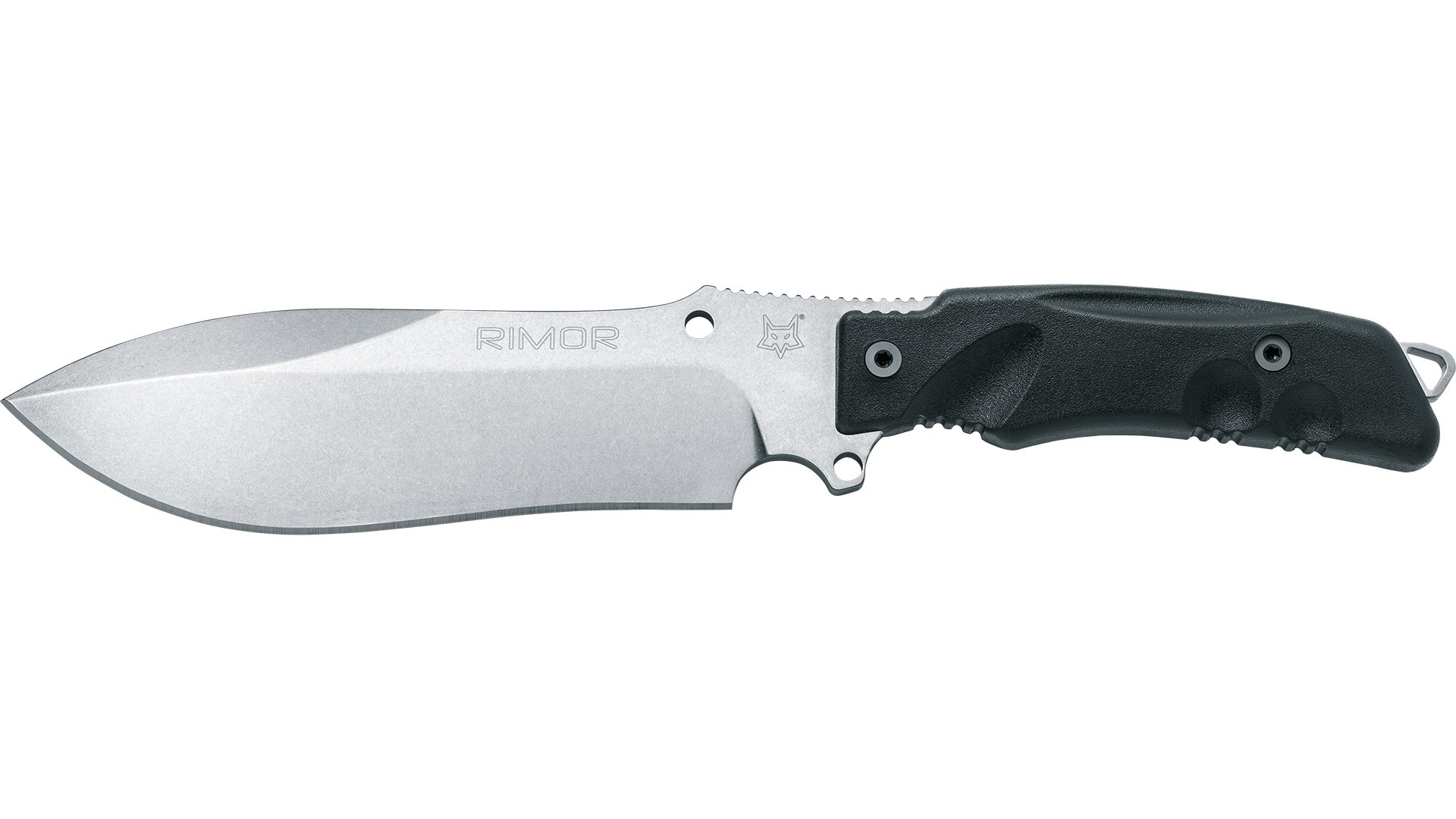 FKMD Rimor Stonewashed N690 Black Handle Bıçak