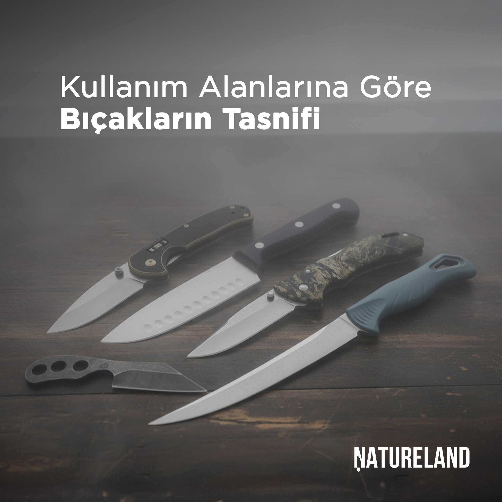 Kullanım Alanlarına Göre Bıçakların Tasnifi