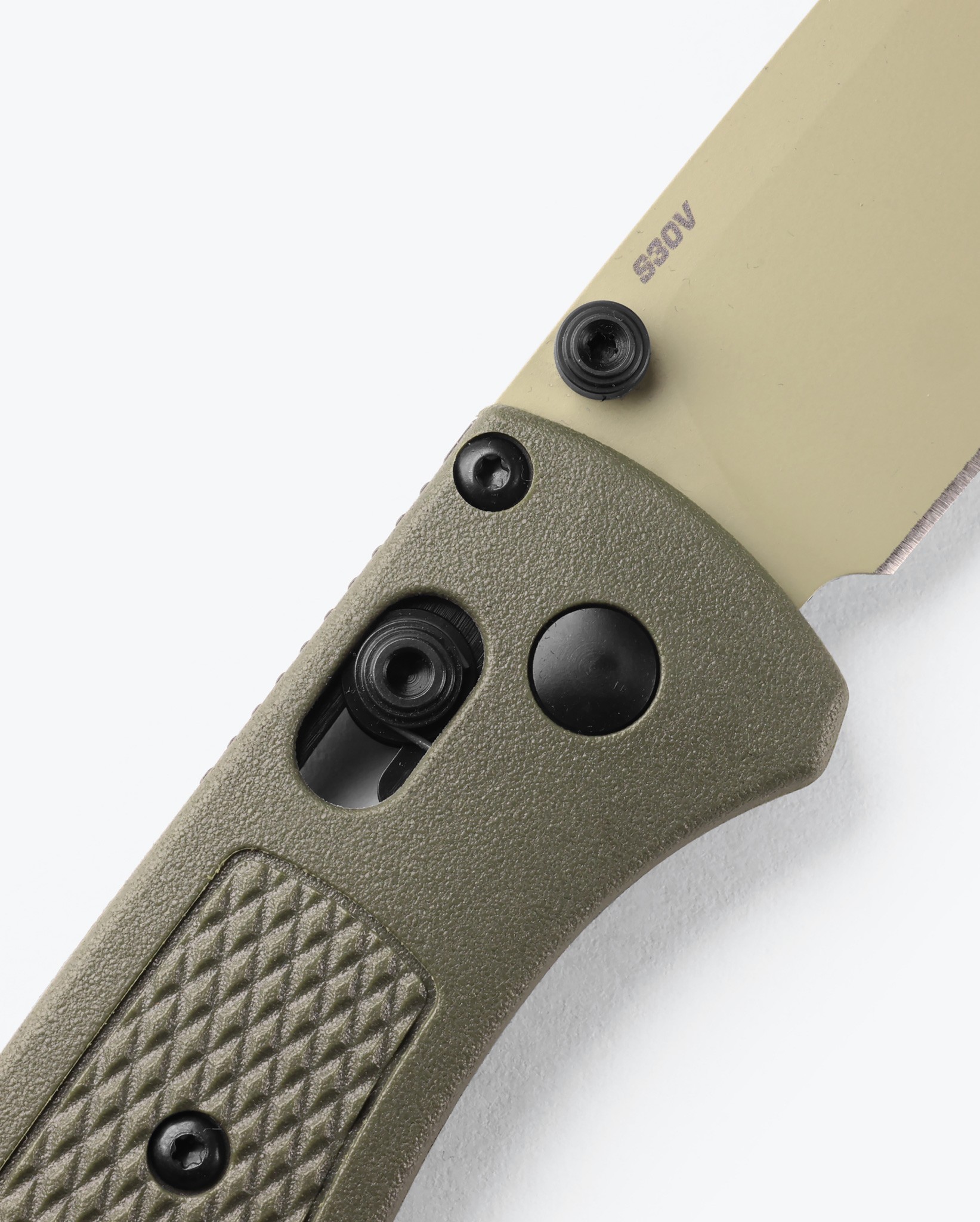 Benchmade Bugout® Dark Olive Grivory® Desert Verde Cerakote® SPR Çakı