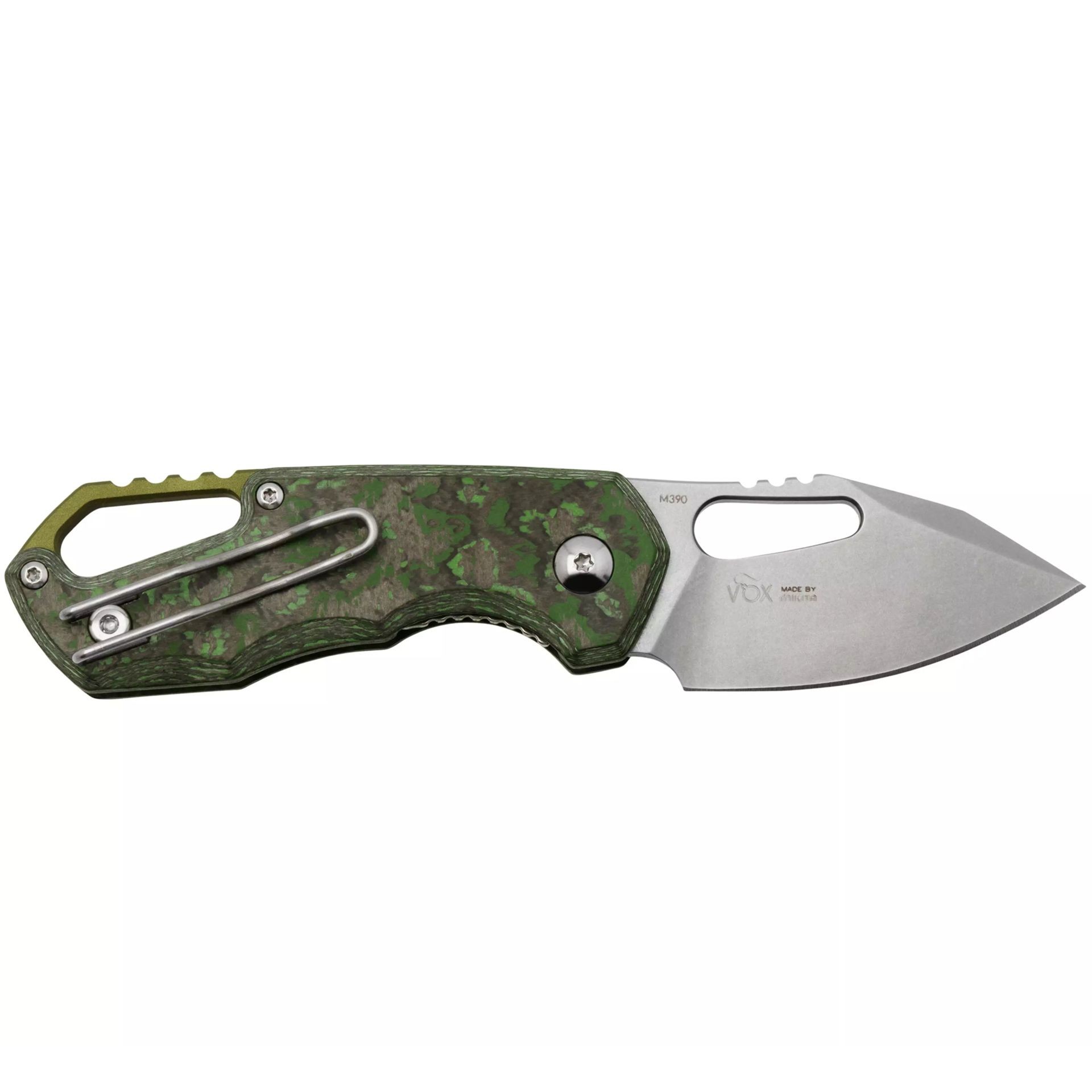 MKM Isonzo Clip Point M390 Jungle Wear CF Çakı