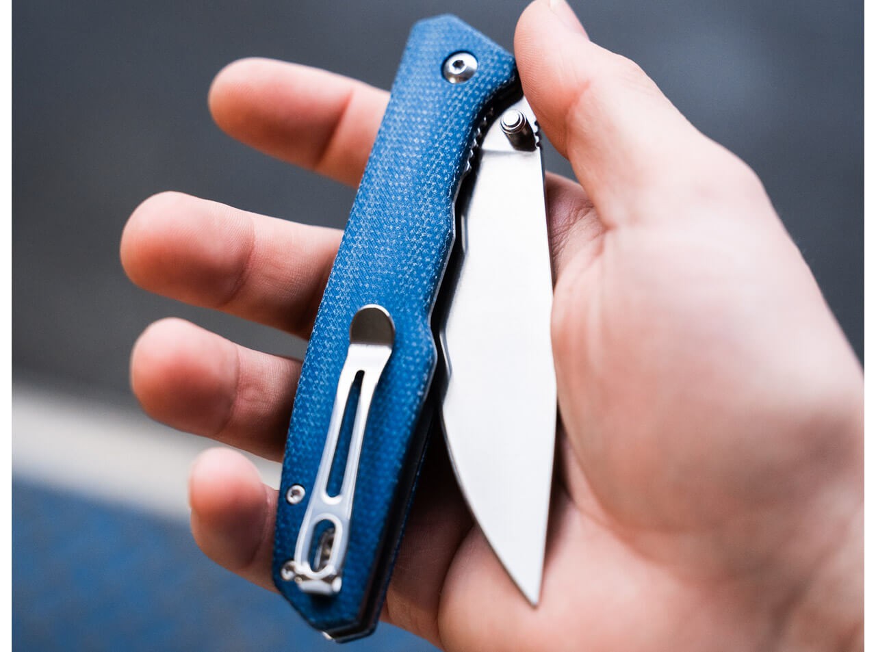 Böker Magnum Deep Blue Canvas Çakı