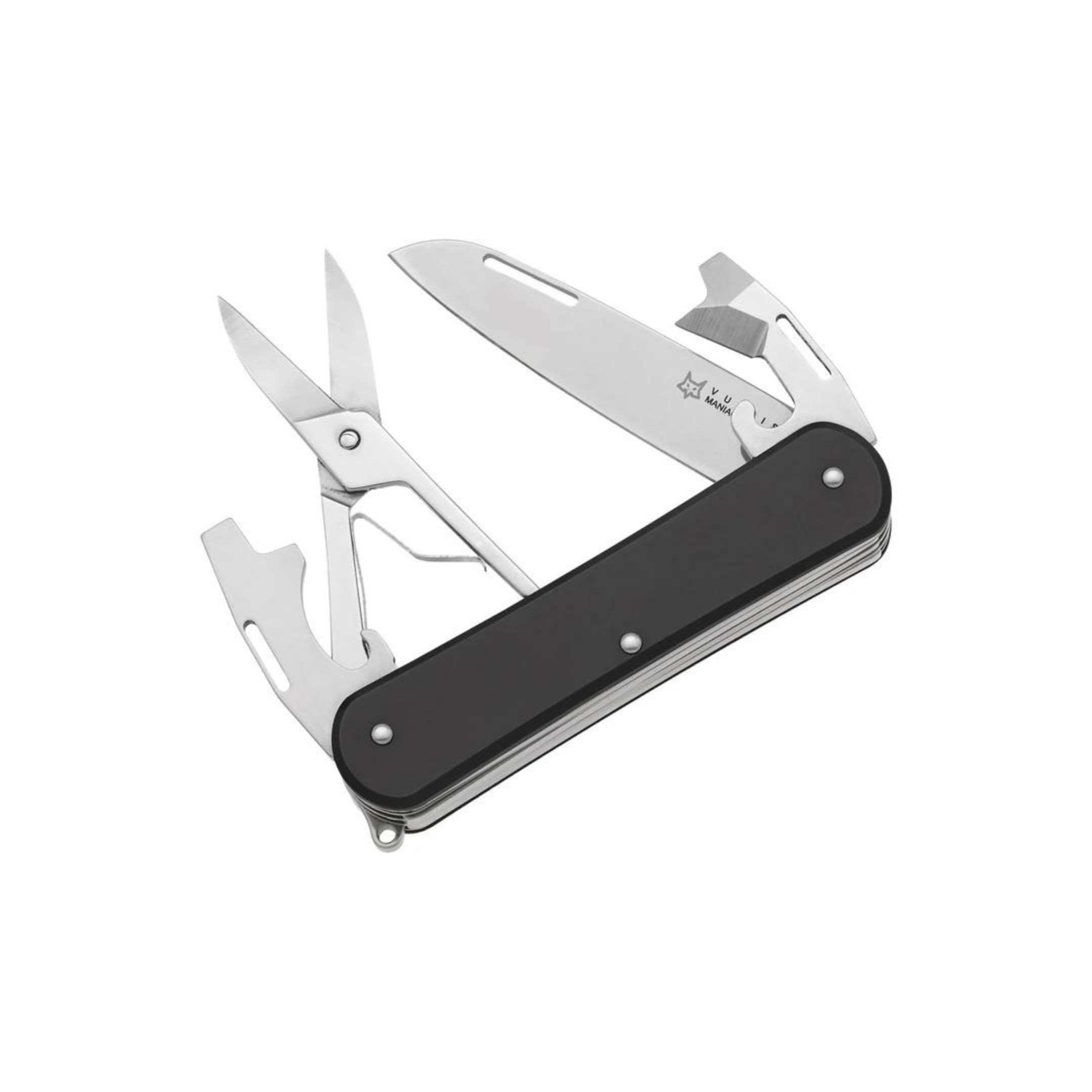 Fox Knives Vulpis 130-F4 Black Aluminium Çakı