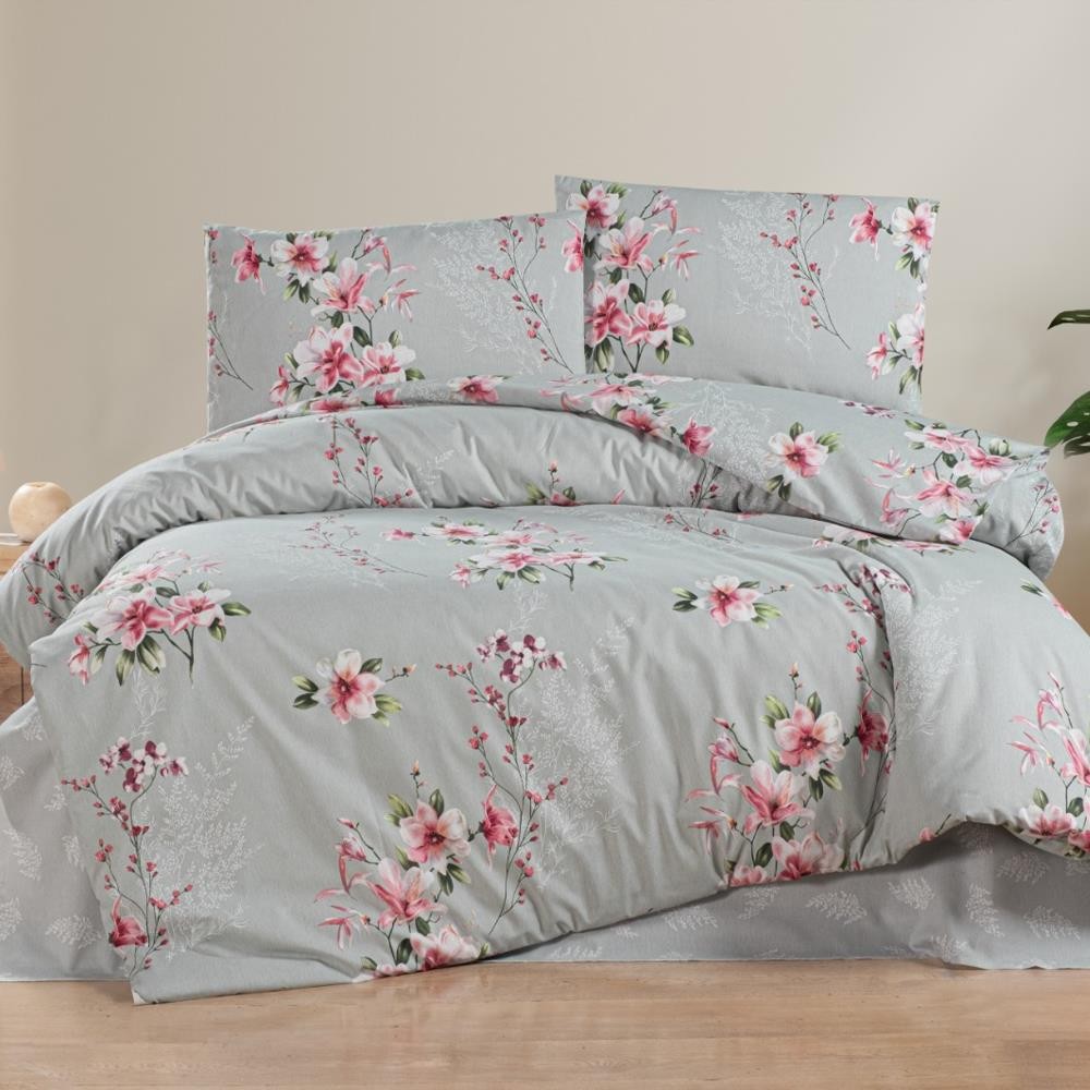 Per Class Çift Kişilik Desenli Nevresim Takımı Sakura