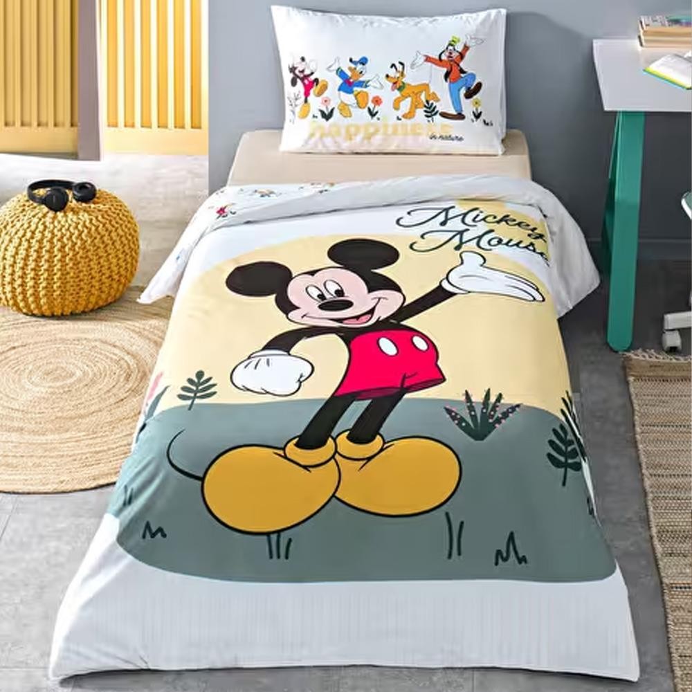 Özdilek Dsny Ranforce Nevresim Takımı TK.Mickey Nomadic Sarı