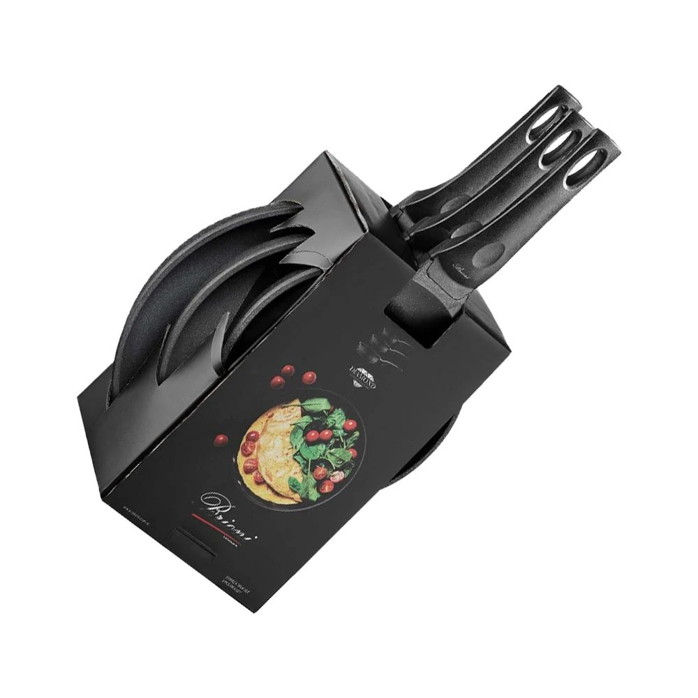 Biorini Diamond 3 Parça Tava Seti 20 cm-24 cm-28 cm