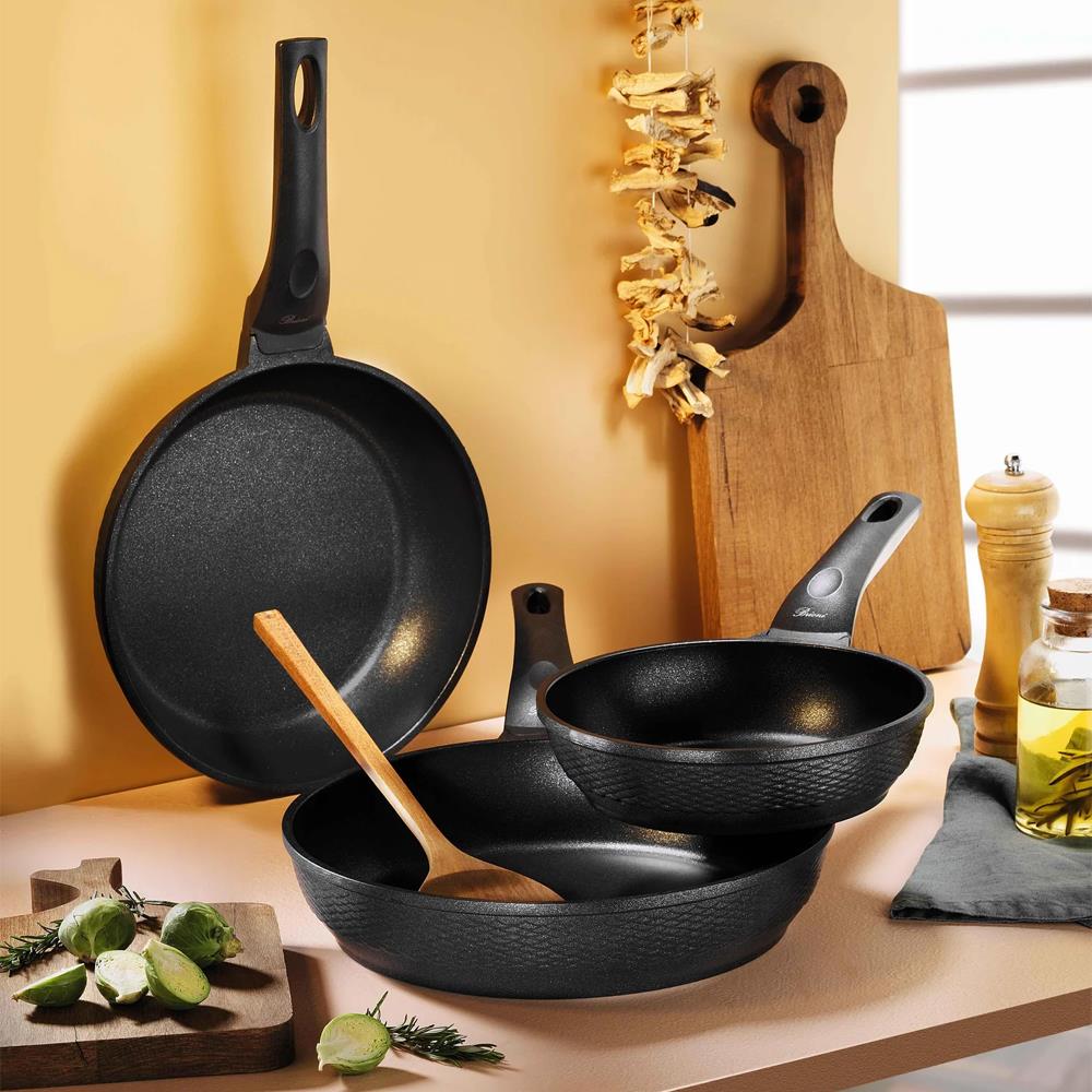 Biorini Diamond 3 Parça Tava Seti 20 cm-24 cm-28 cm