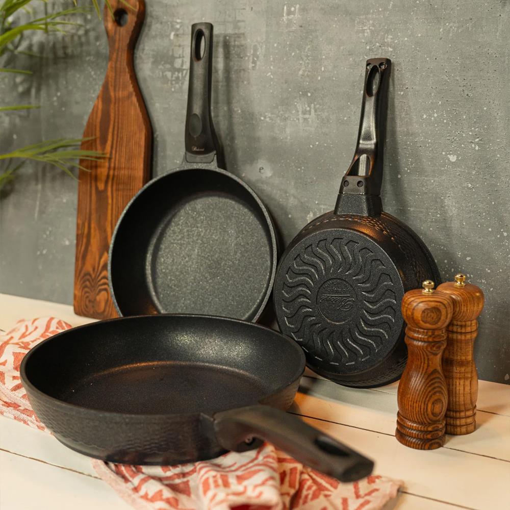 Biorini Diamond 3 Parça Tava Seti 20 cm-24 cm-28 cm