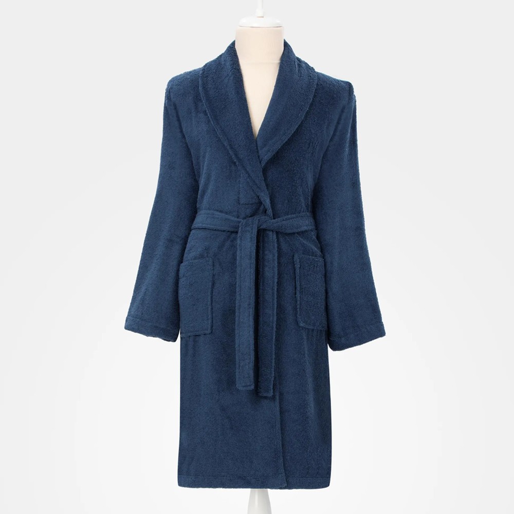 Özdilek Bornoz Tekli Colourist Şalyaka Lacivert (XL)