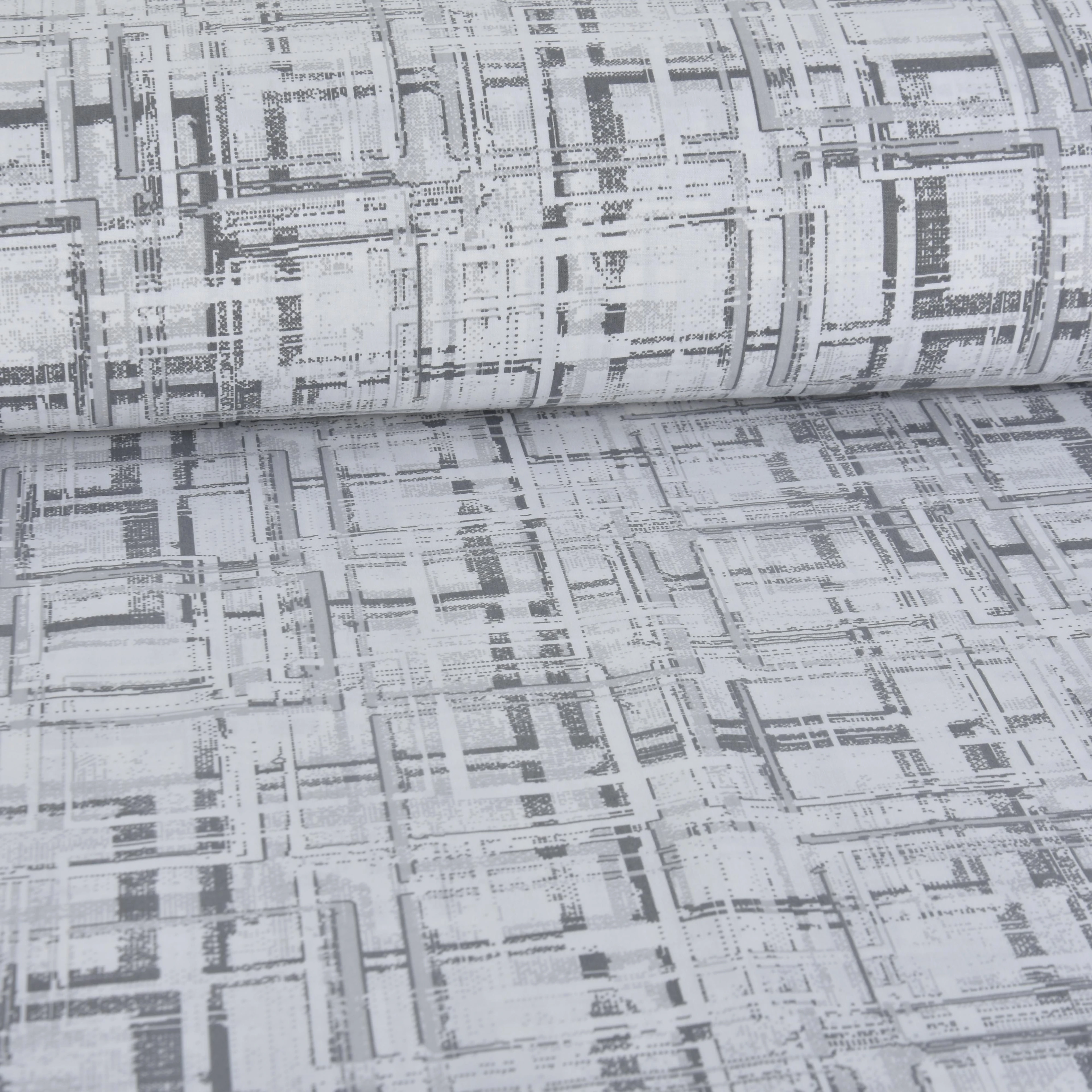 Altınkuşak Nevresimlik Baskılı Ranforce Kumaş - V-2