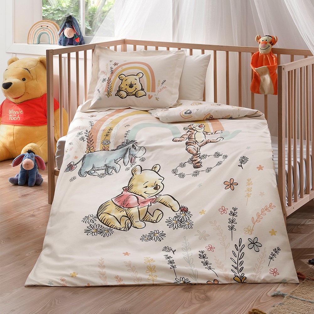 Özdilek Dsny Ranforce Bebek Nevresim Takımı Winnie The Pooh Bej