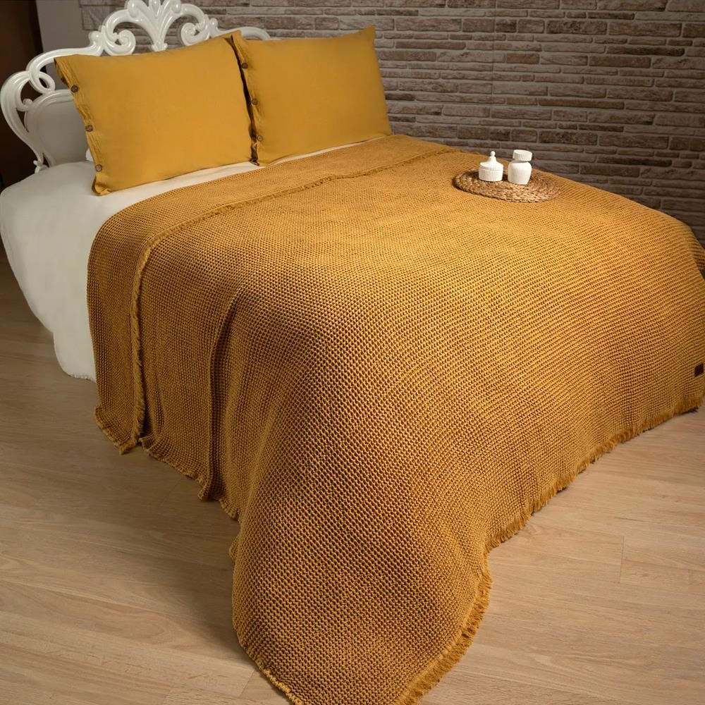 Gonca Natural Terra Çift Kişilik Pike Takımı