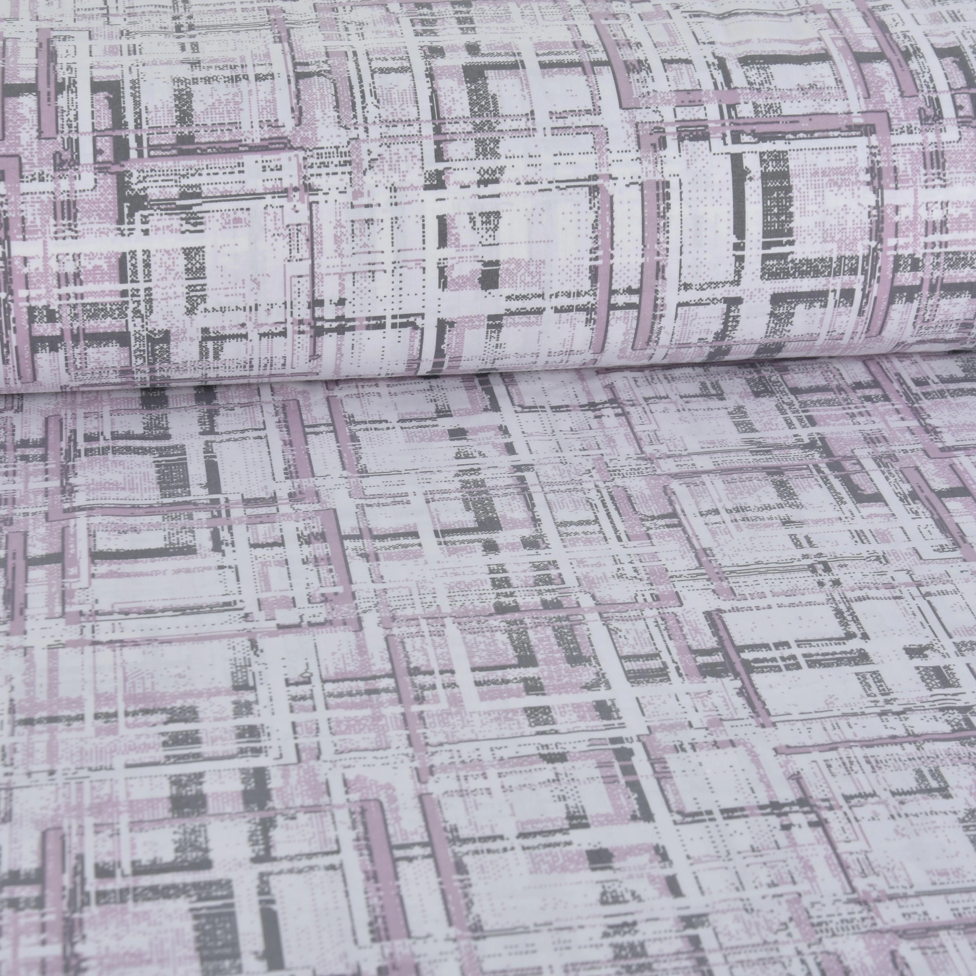 Altınkuşak Nevresimlik Baskılı Ranforce Kumaş - V-3