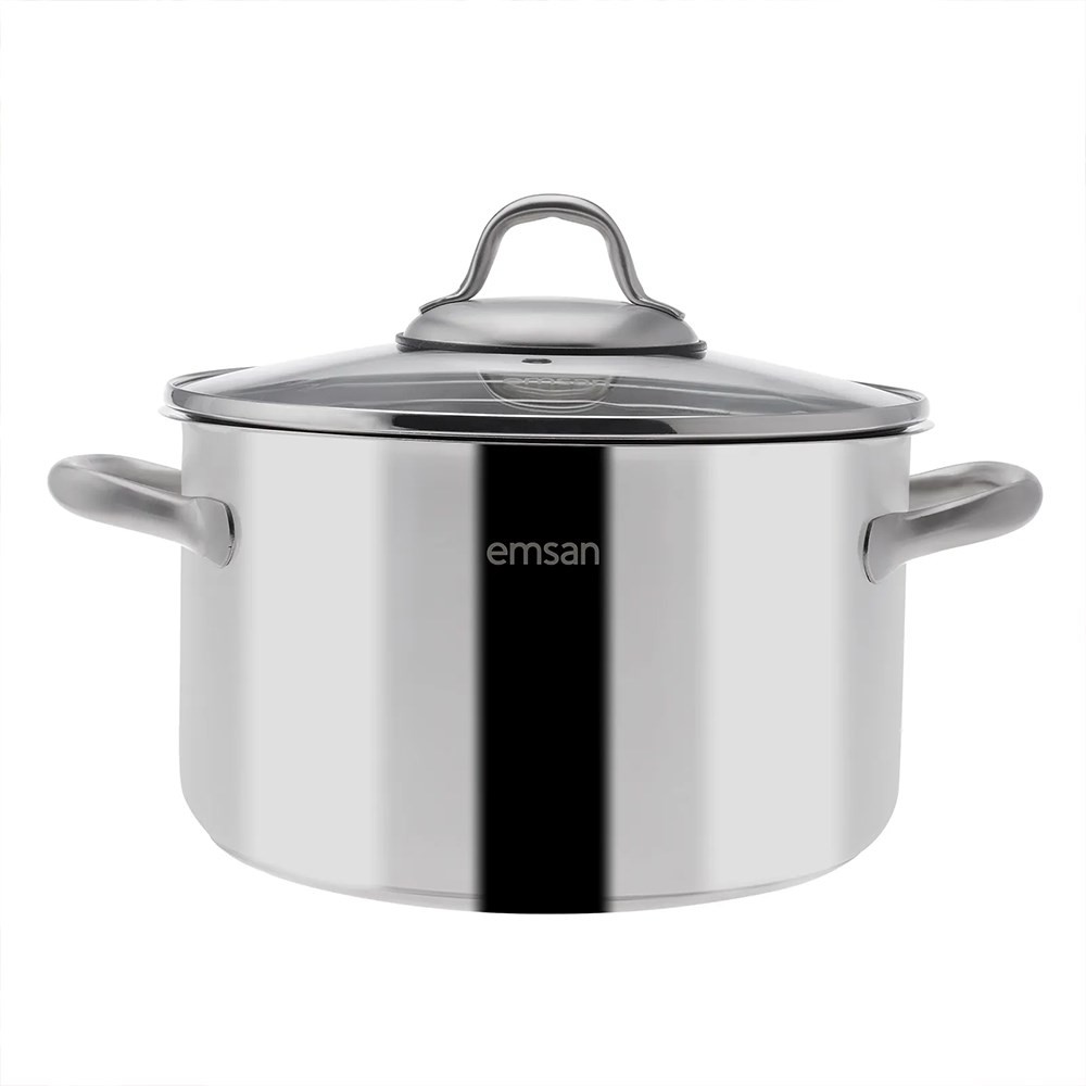 Emsan Steel Force 22 cm Derin Tencere