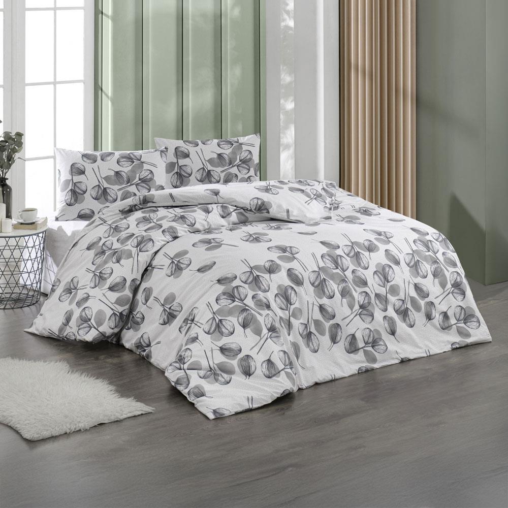 Kristal Çift Kişilik Ranforce Nevresim Takımı Koza