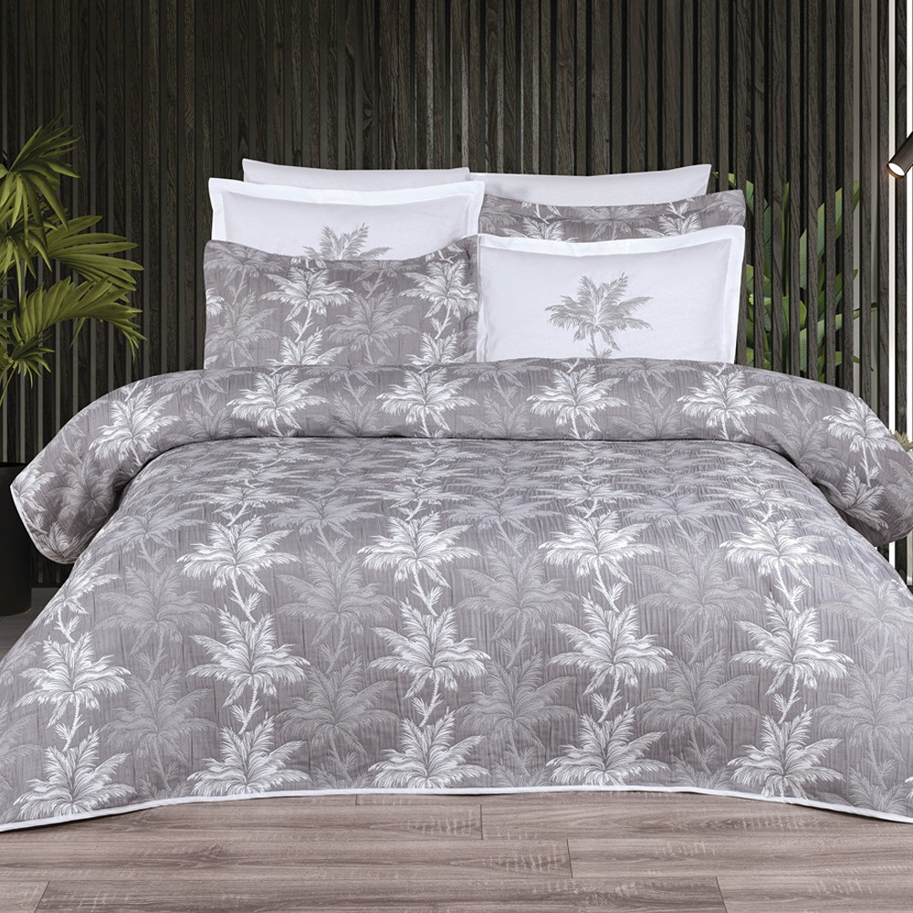 Özdilek Comfort Set Palm Çift Kişilik Yatak Örtüsü