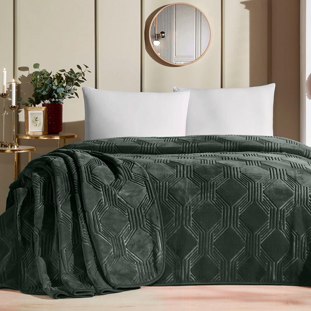 Özdilek Çift Kişilik Trendy Art Deco Battaniye