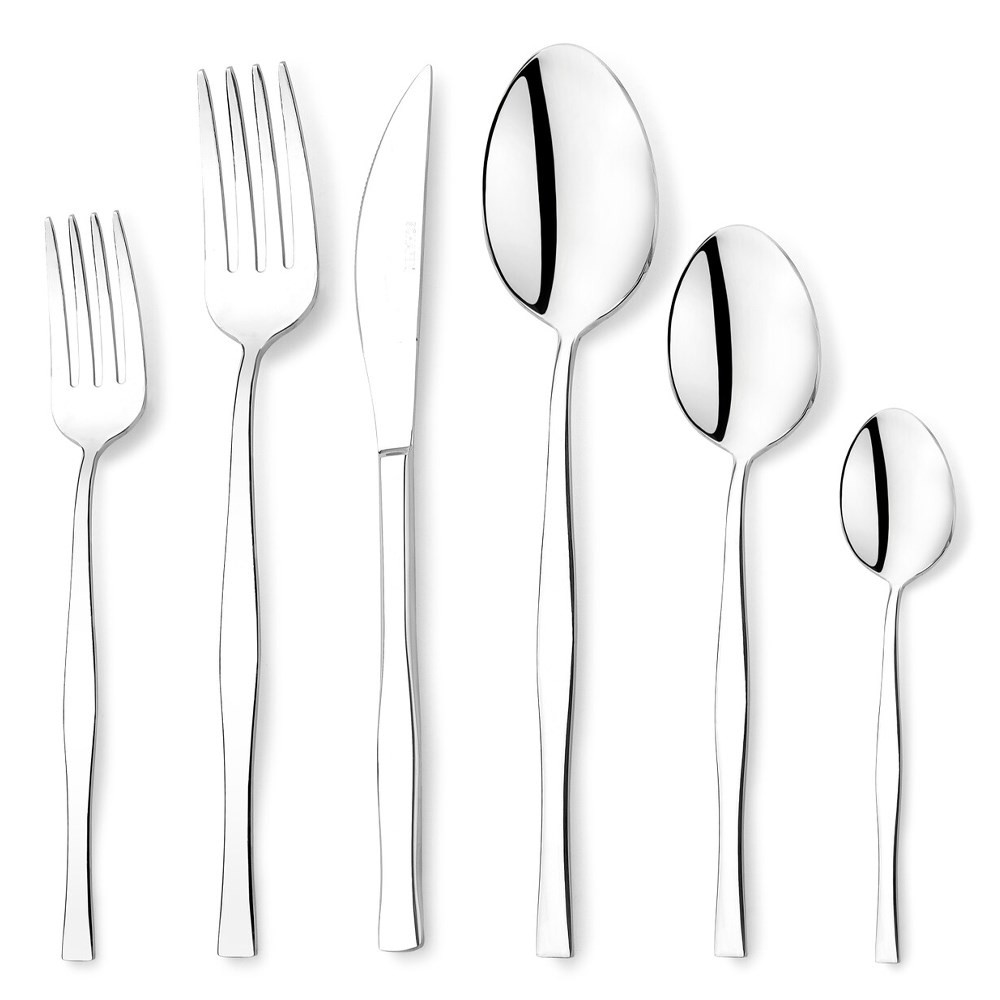 Schafer Sharp 72 Parça Çatal Kaşık Bıçak Takımı (Gümüş10)