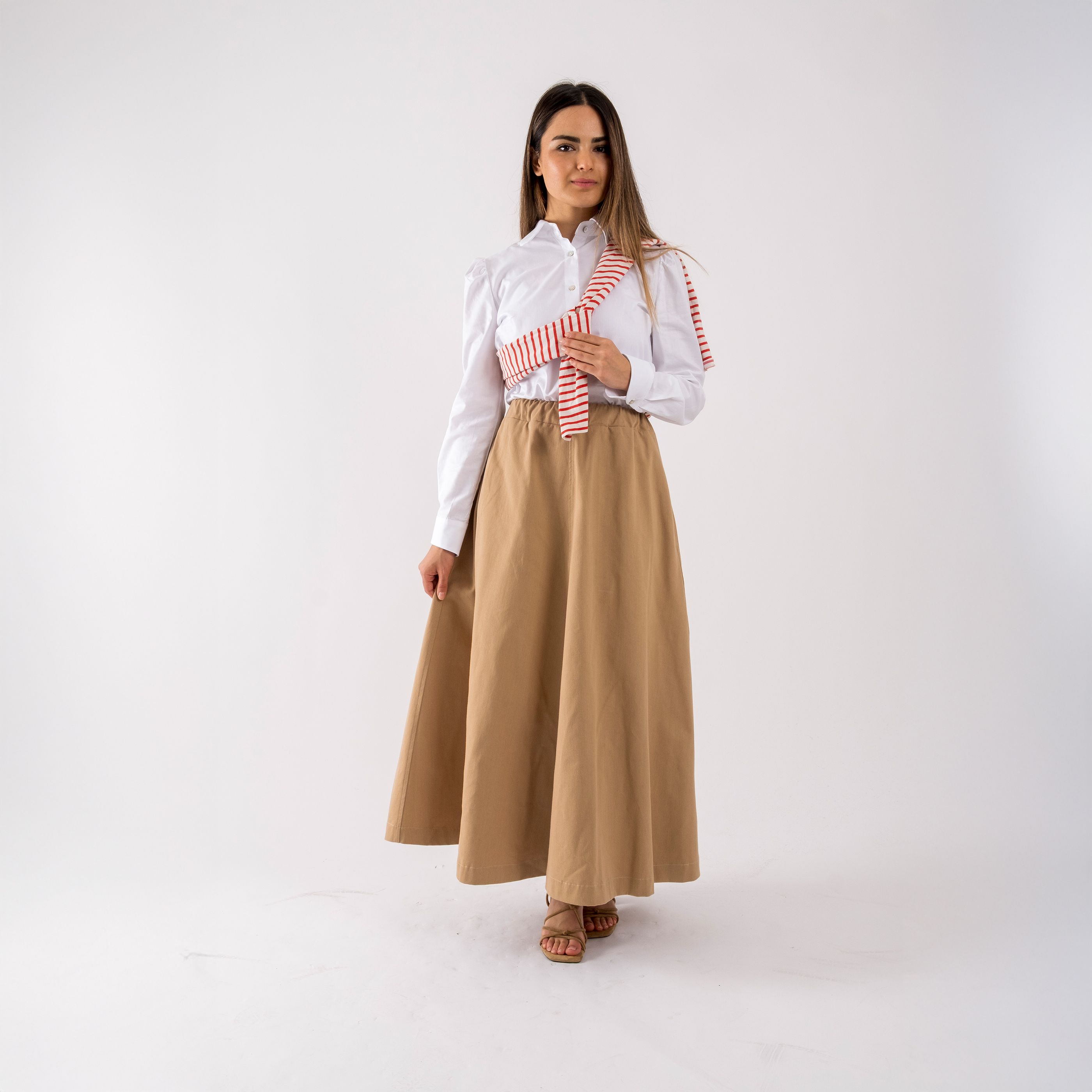Kanvas Urban Classic Etek Serisi - Bej