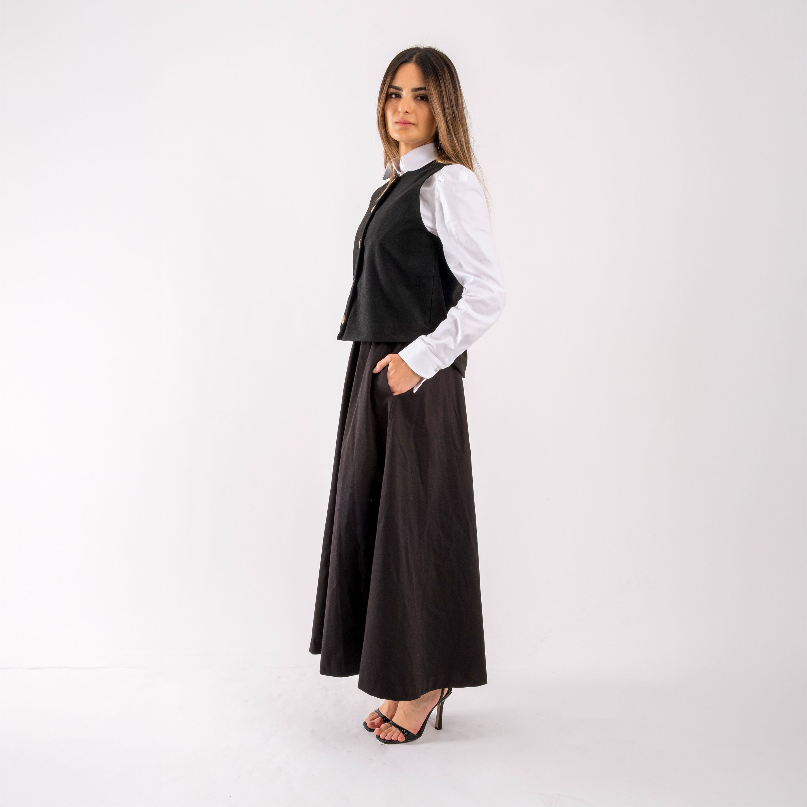 Kanvas Urban Classic Etek Serisi - Siyah