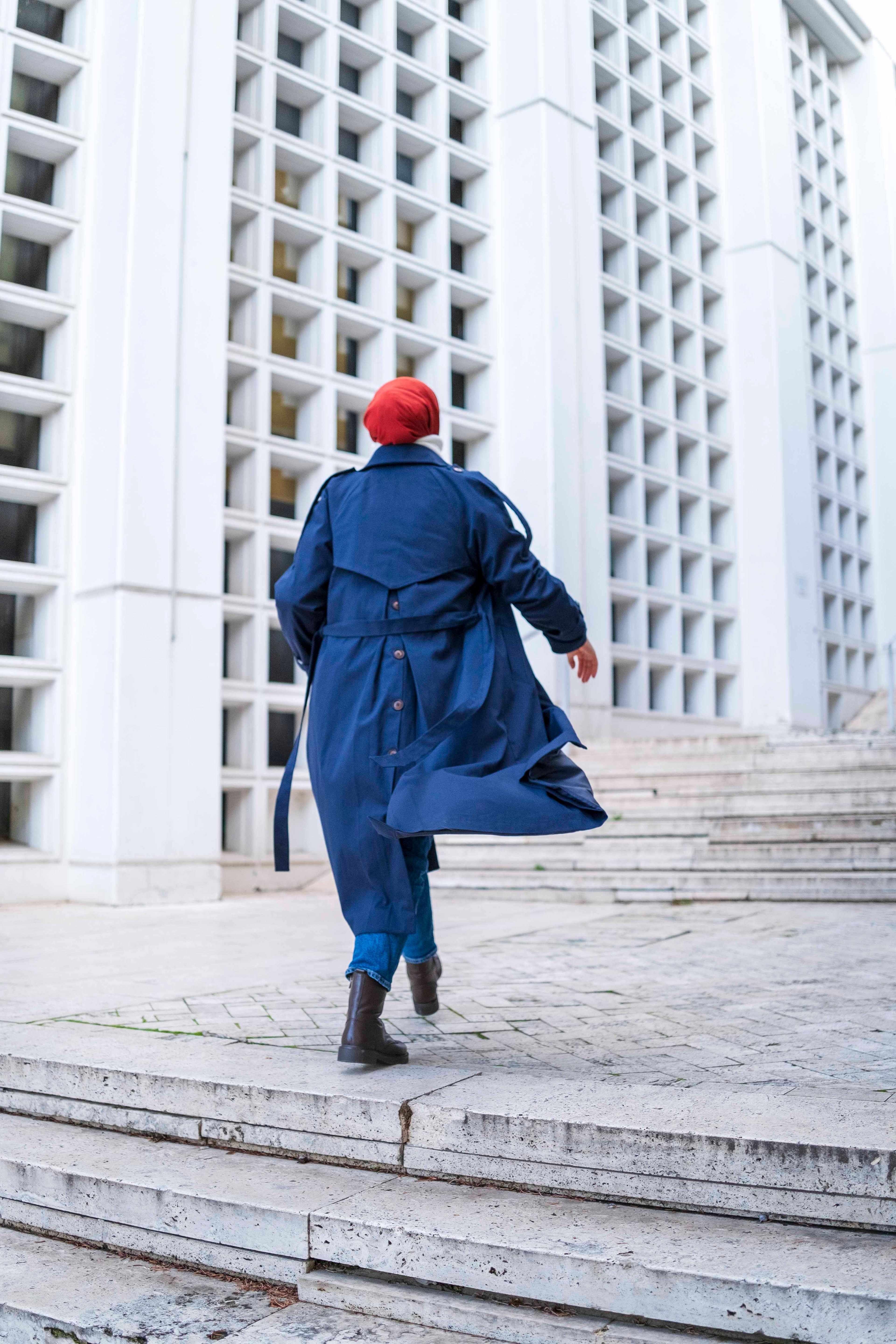 Gabardin Astarlı Trençkot - Parlament