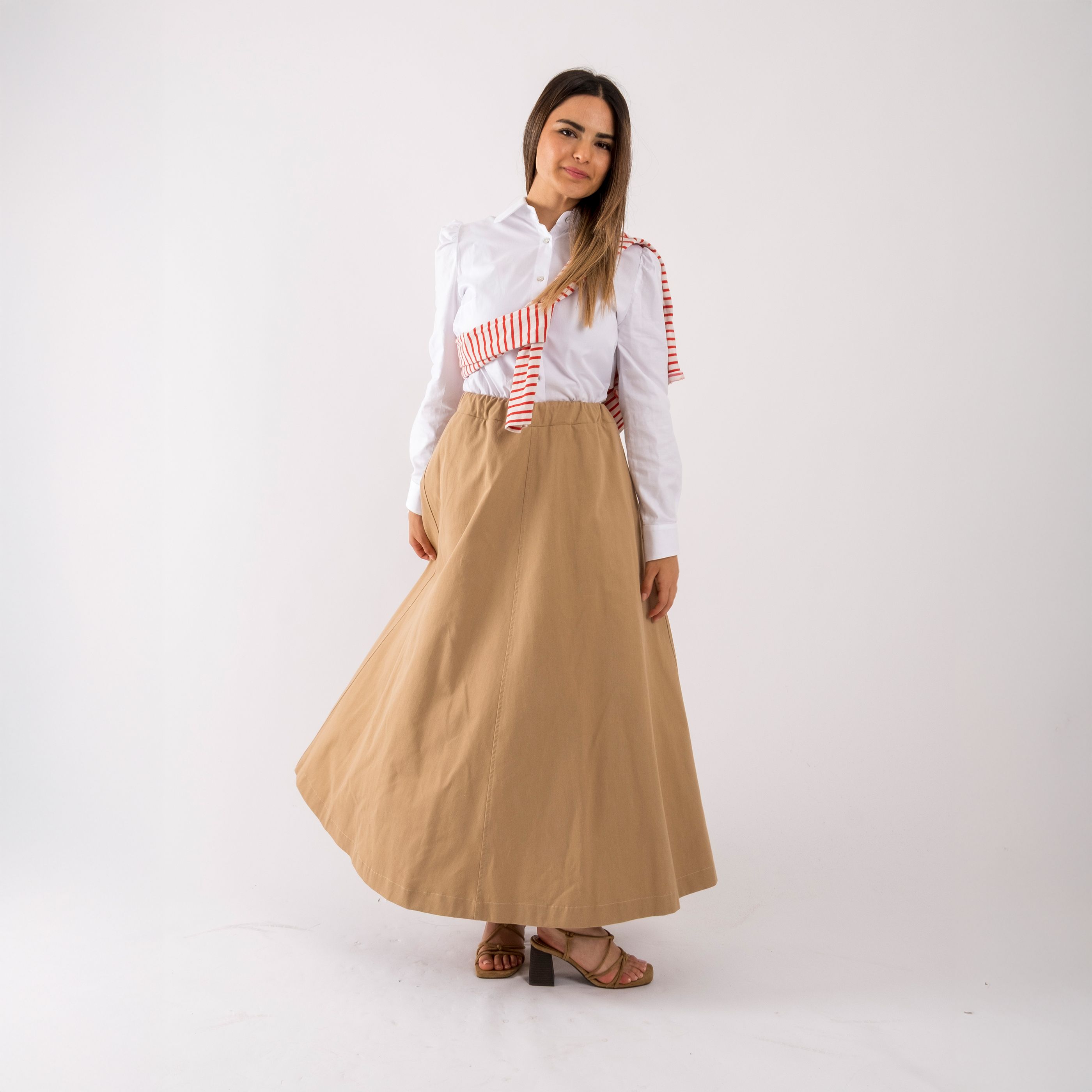 Kanvas Urban Classic Etek Serisi - Bej