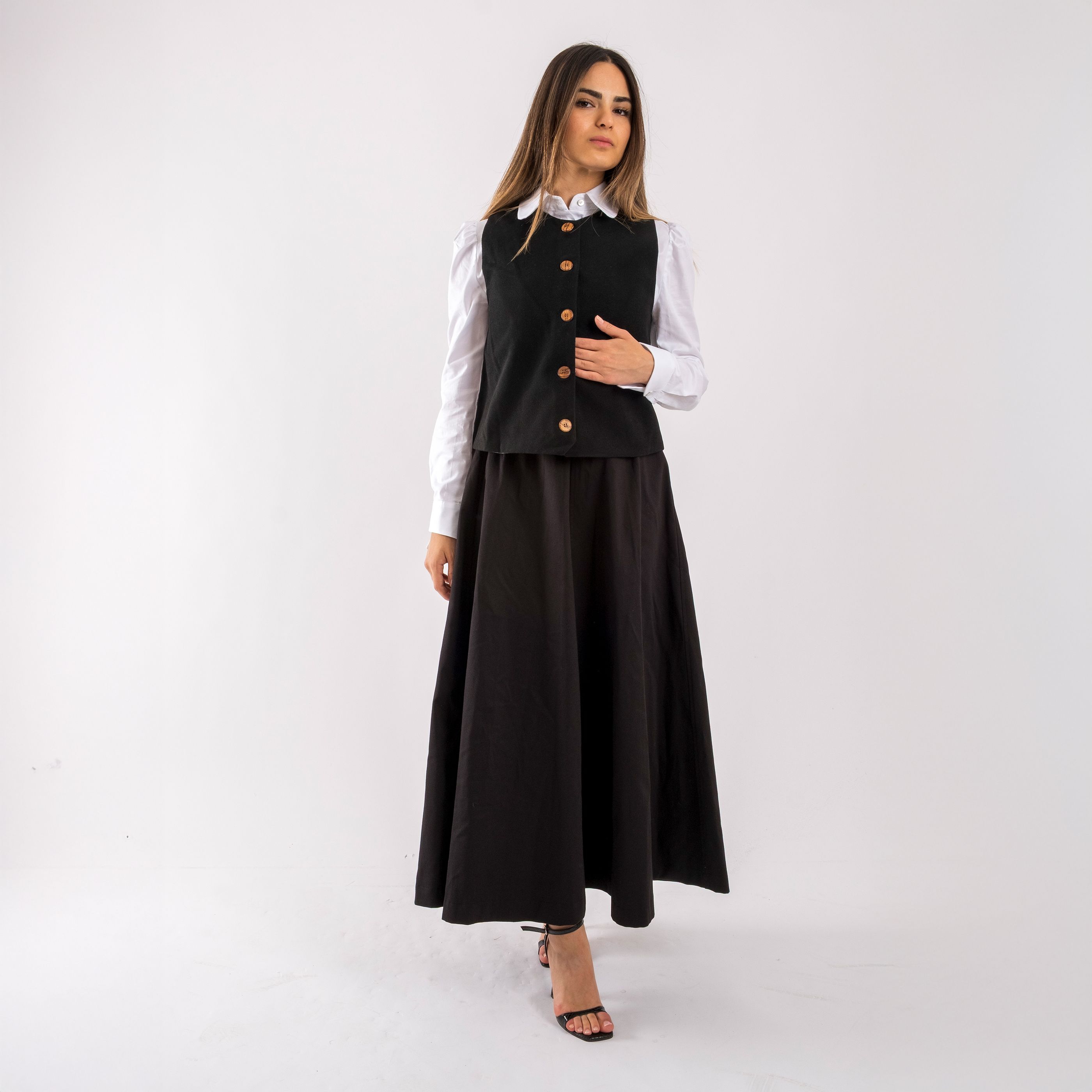 Kanvas Urban Classic Etek Serisi - Siyah