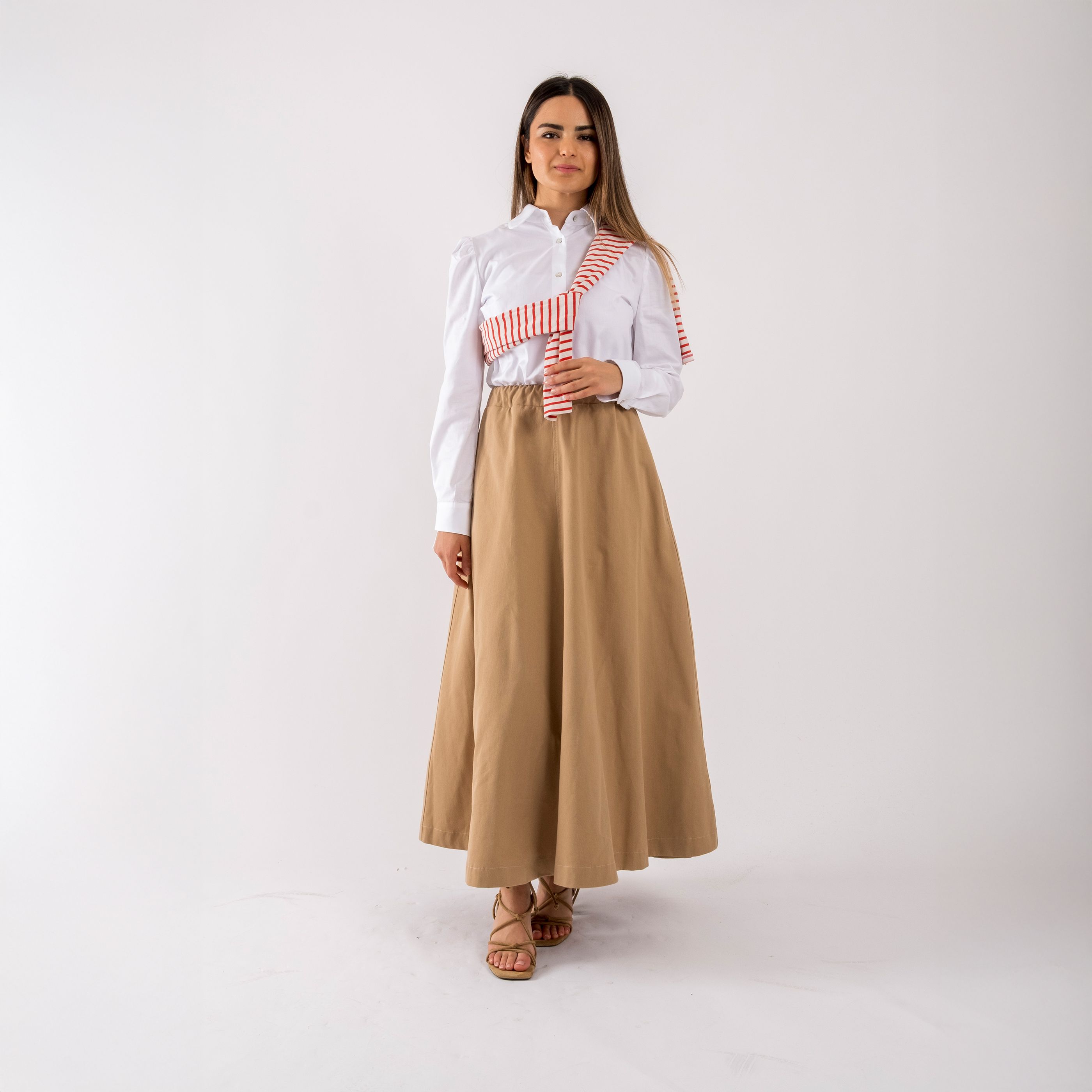 Kanvas Urban Classic Etek Serisi - Bej