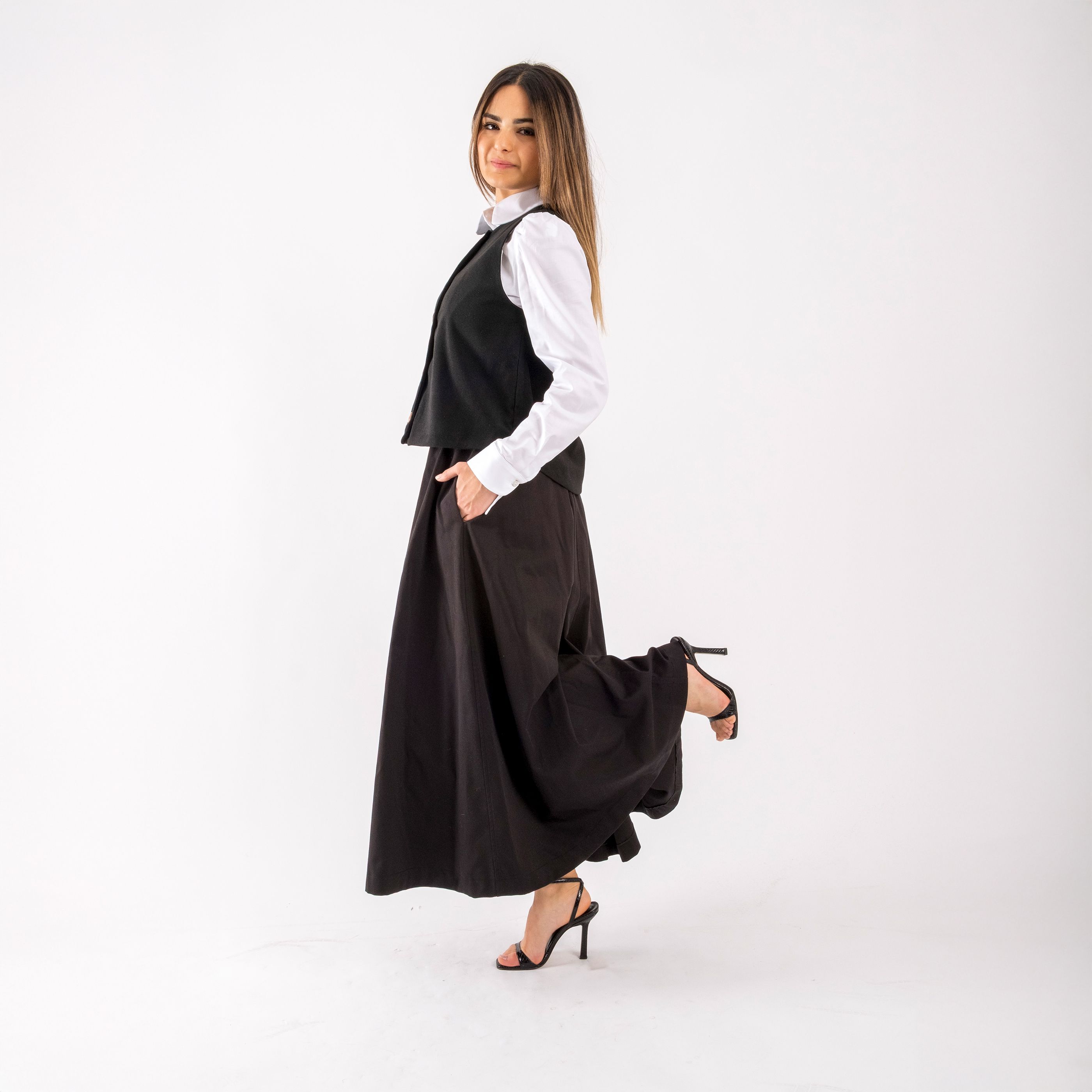 Kanvas Urban Classic Etek Serisi - Siyah