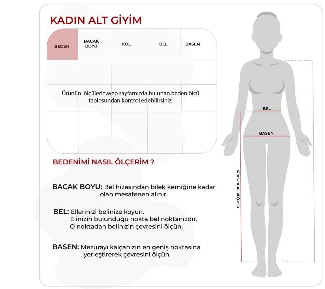 Beli Lastikli Çift Düğme Detaylı Açık Mavi Pantolon