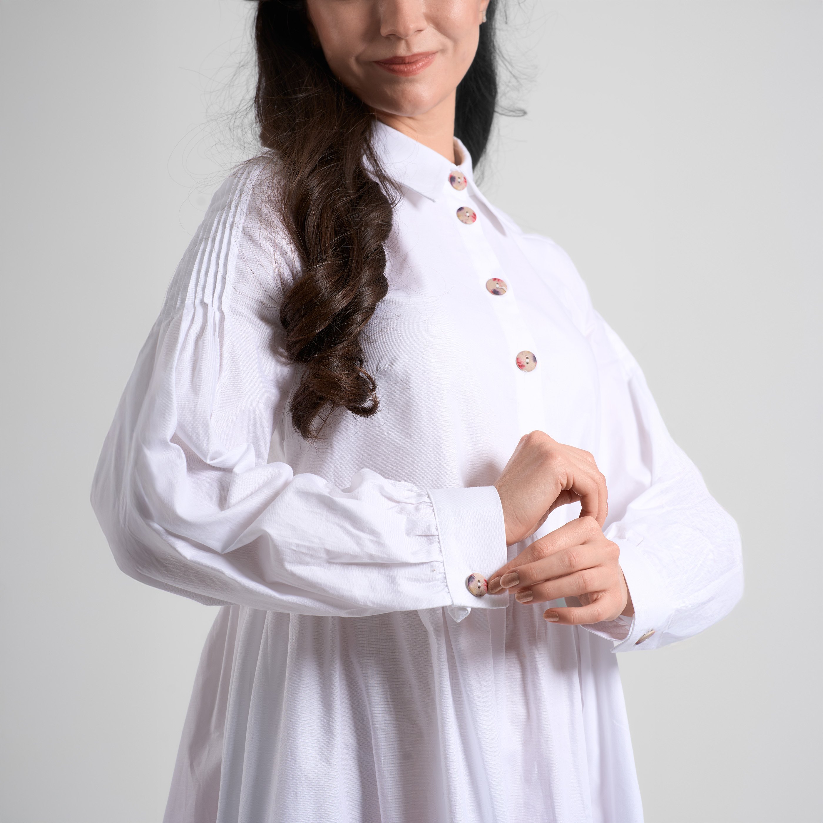 Pinafore Önlük Elbise ve Nervürlü İç Elbise Takım